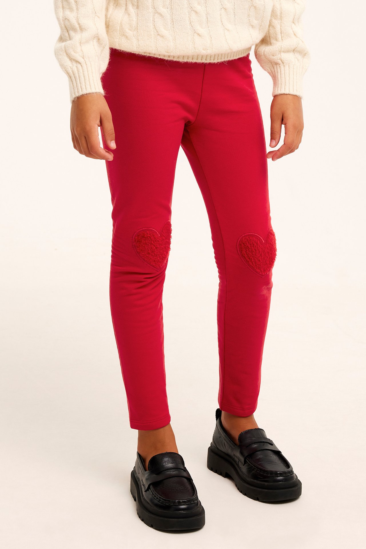 Legginsy - Czerwony - 2