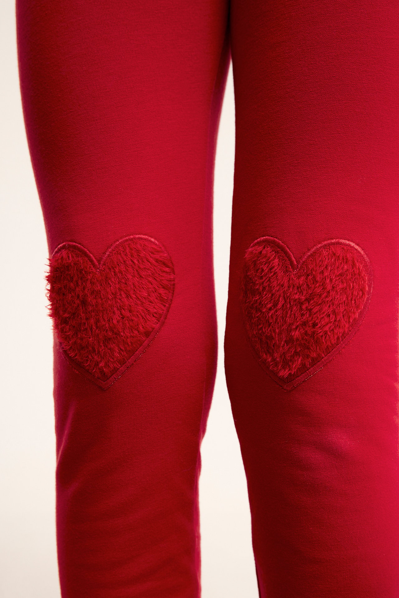 Legginsy - Czerwony - 3