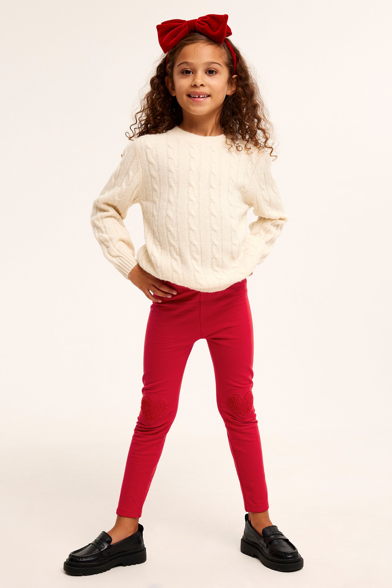Legginsy - Czerwony - 1