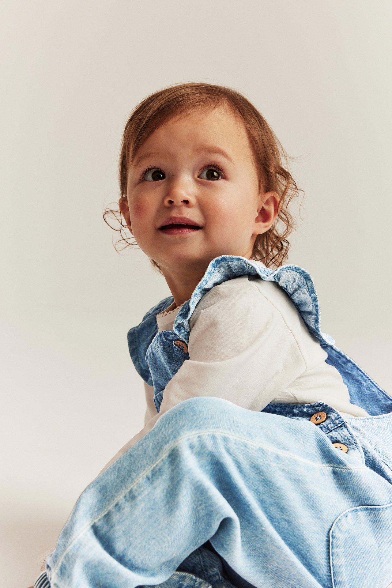 Selebukse i denim - Lys denim - 5