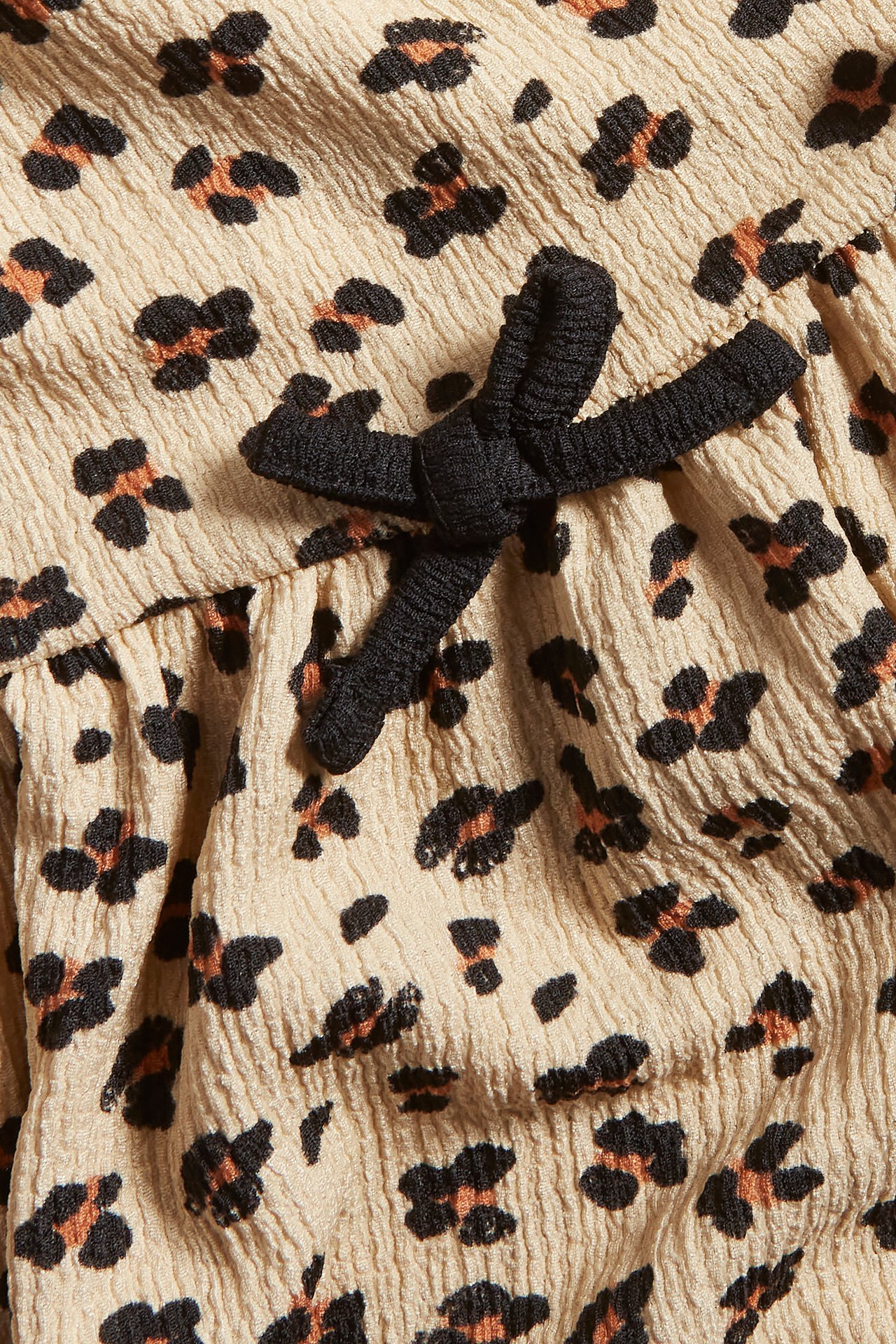 Leopardikuvioinen mekko - Beige - 1