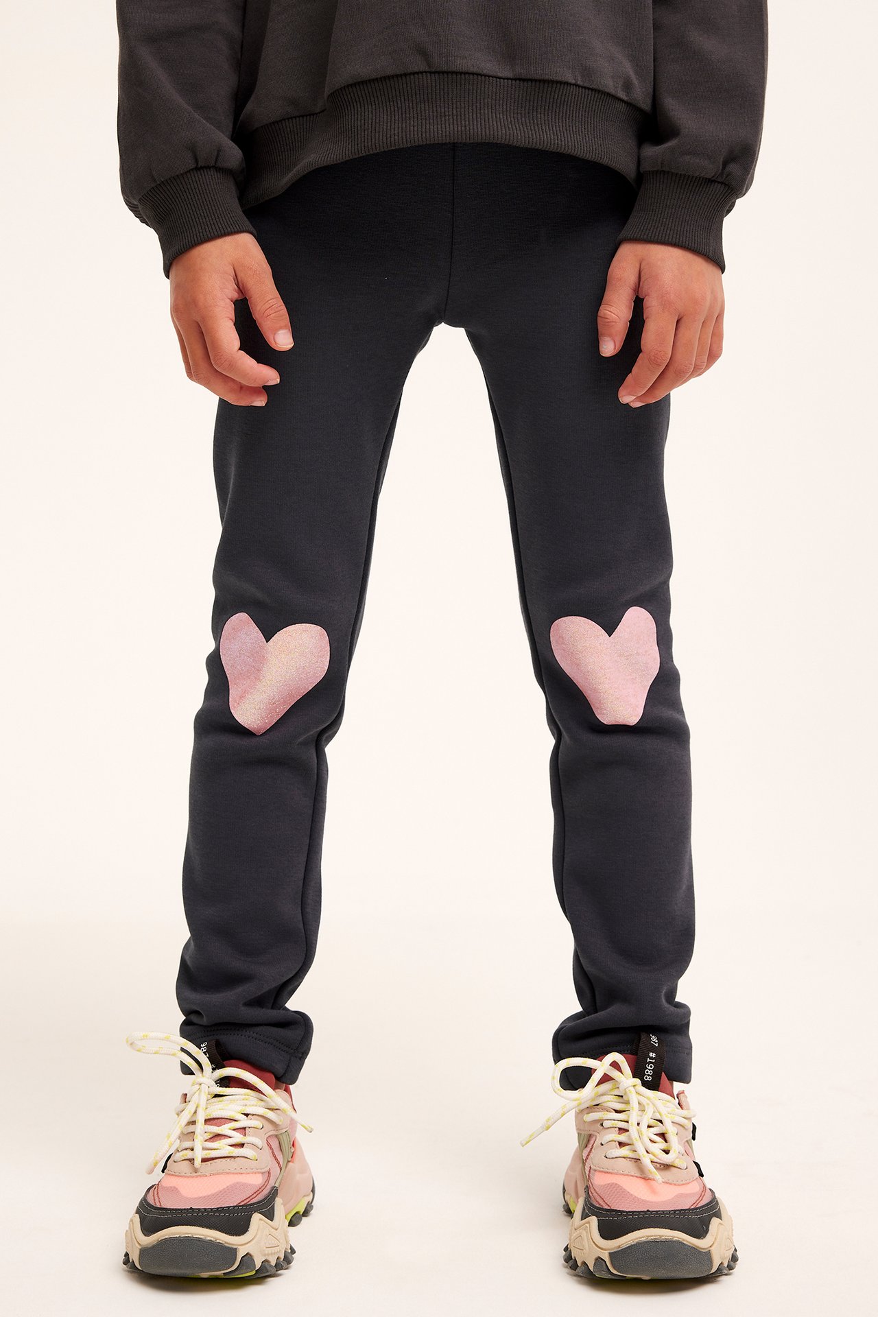 Ocieplane legginsy - Czarne - 5