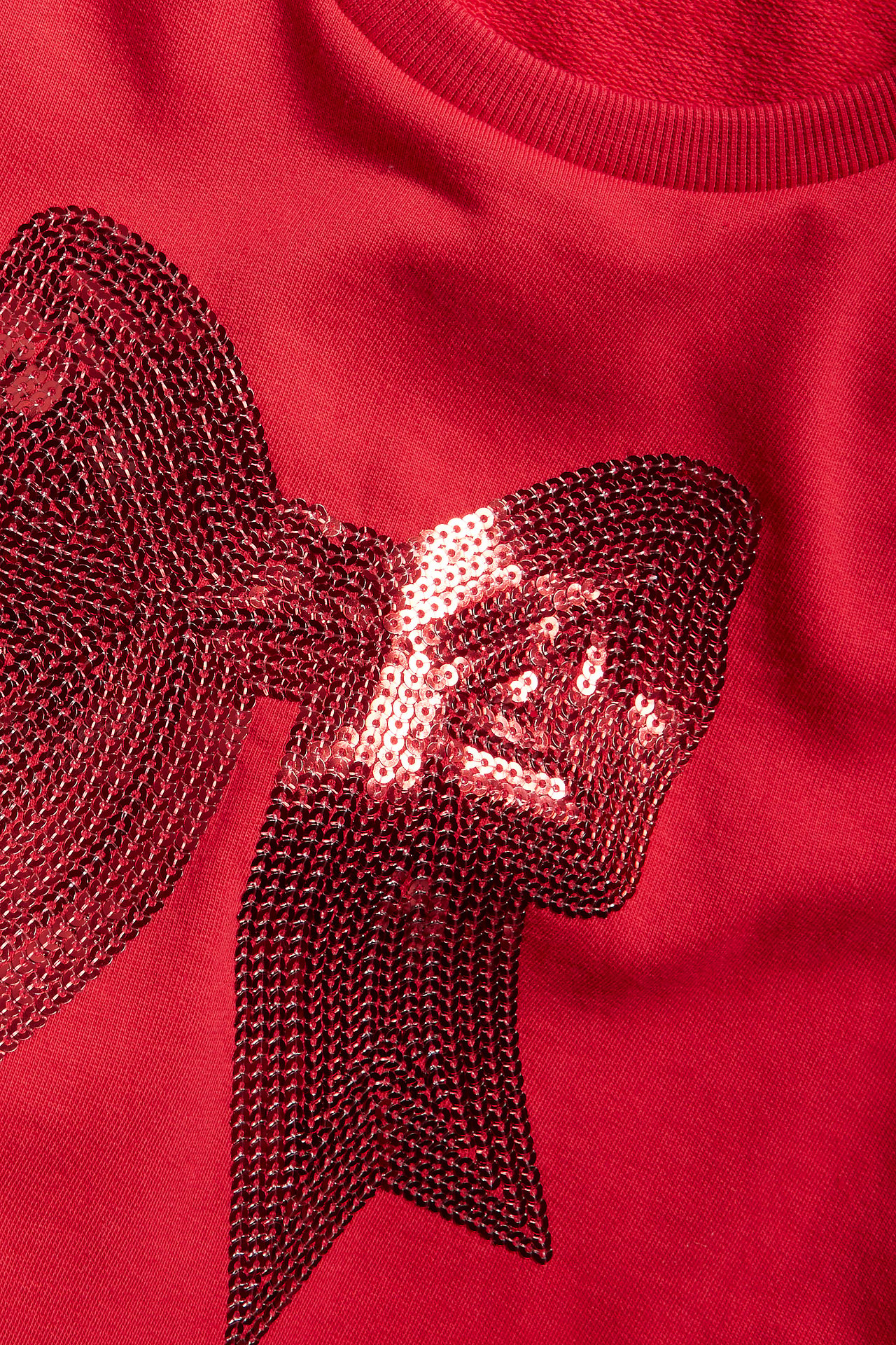 Sweatshirt - Röd - 5