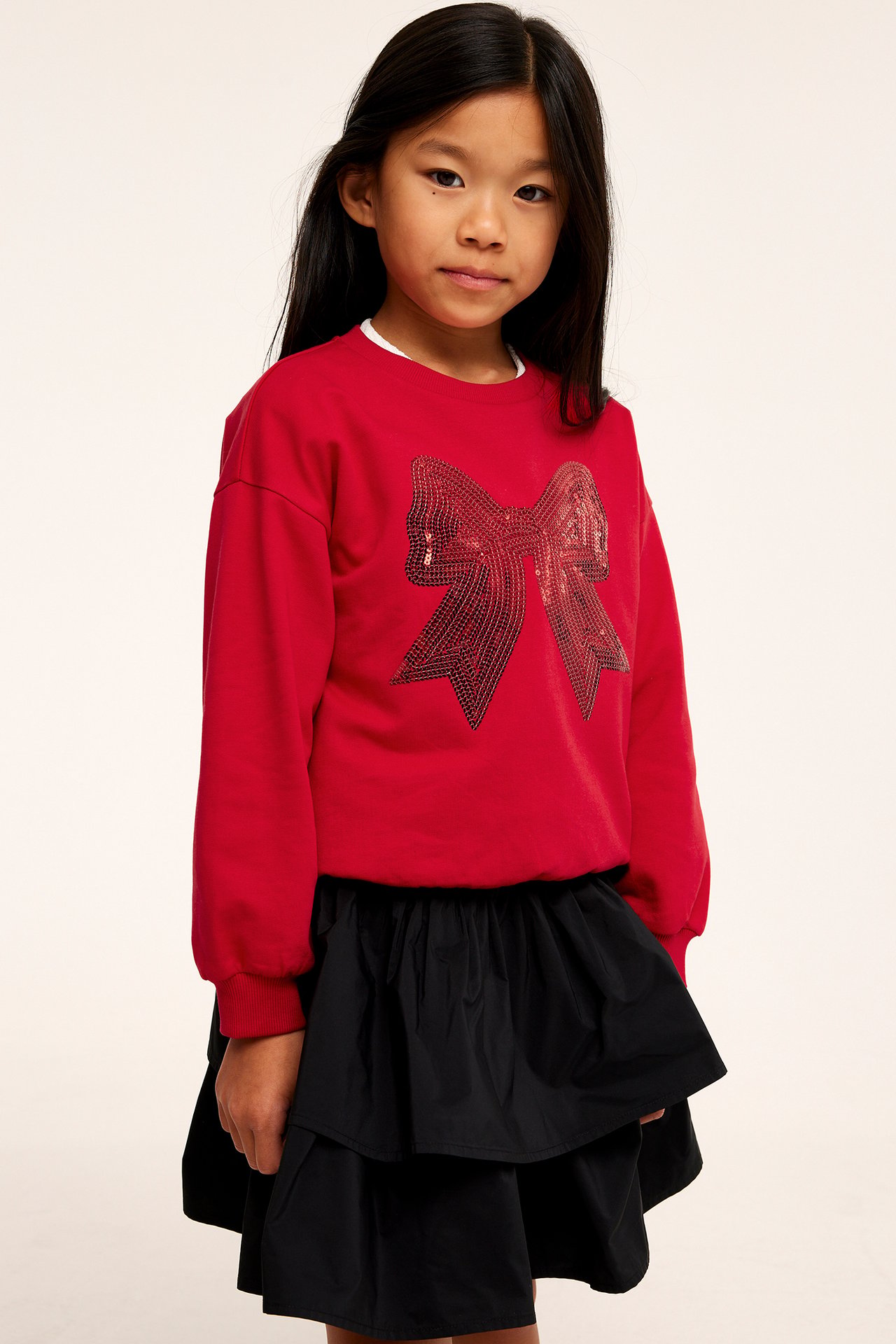 Sweatshirt - Röd - 1