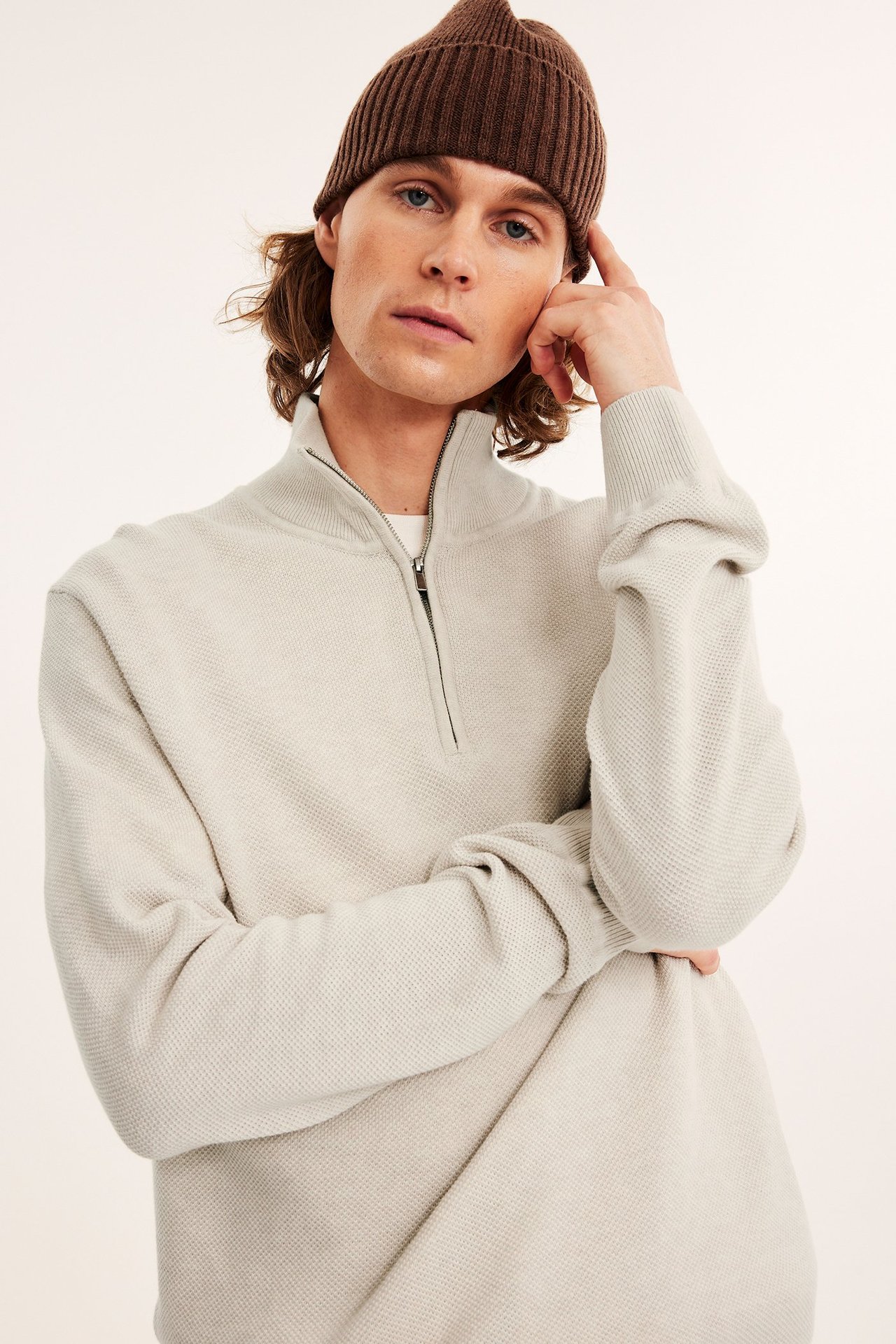 Tröja half-zip