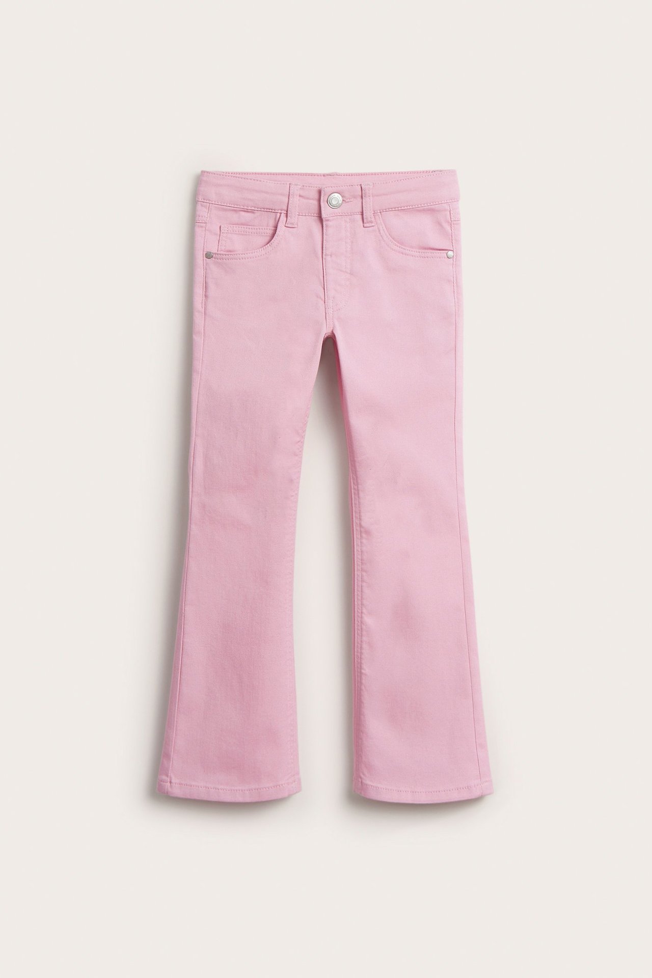 Bootcut jeans mid waist - Pinkki - 2