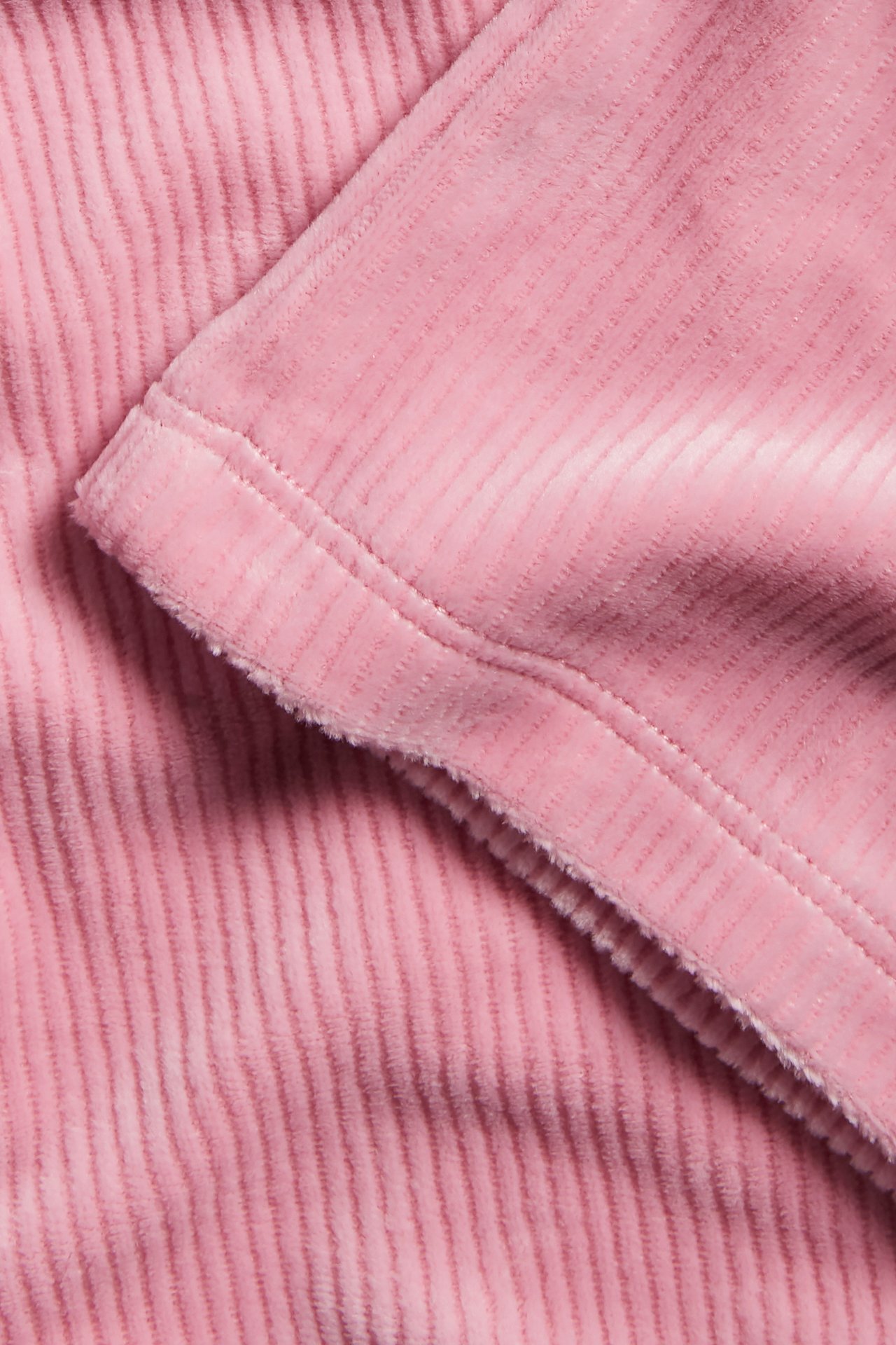 Ribatut levenevät veluurileggingsit - Pinkki - 4