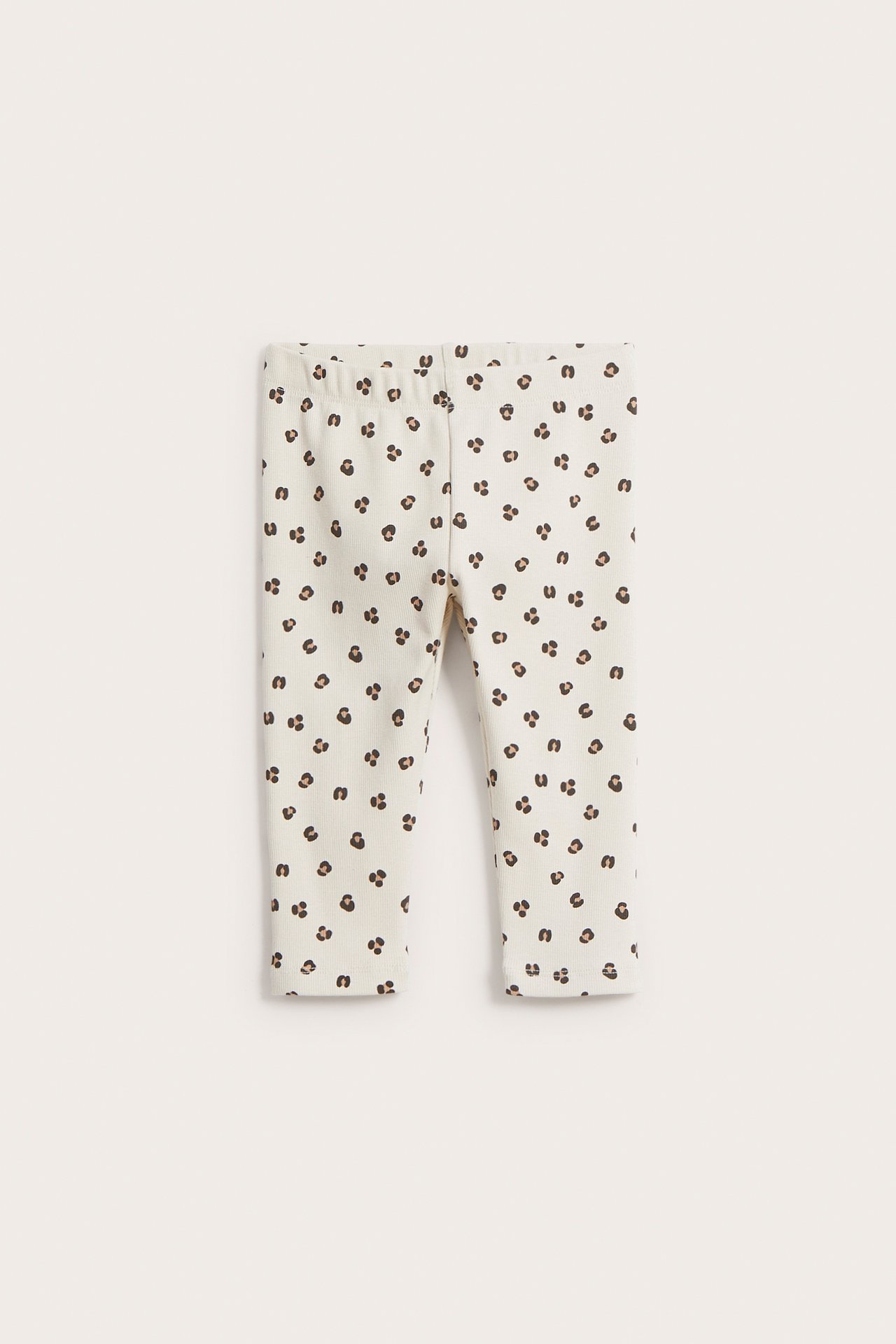 Legginsy we wzory, dla niemowląt - Beżowy - 7