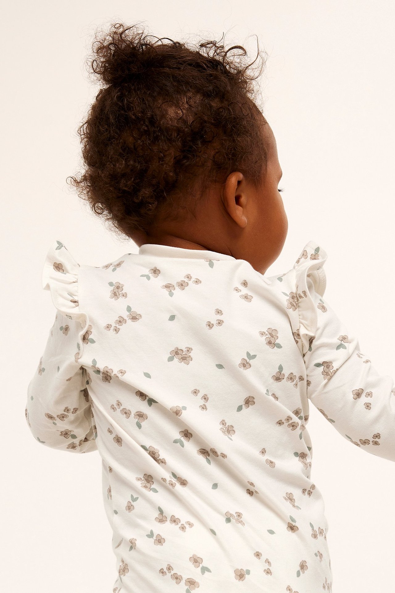 Blommig pyjamas 2-pack baby