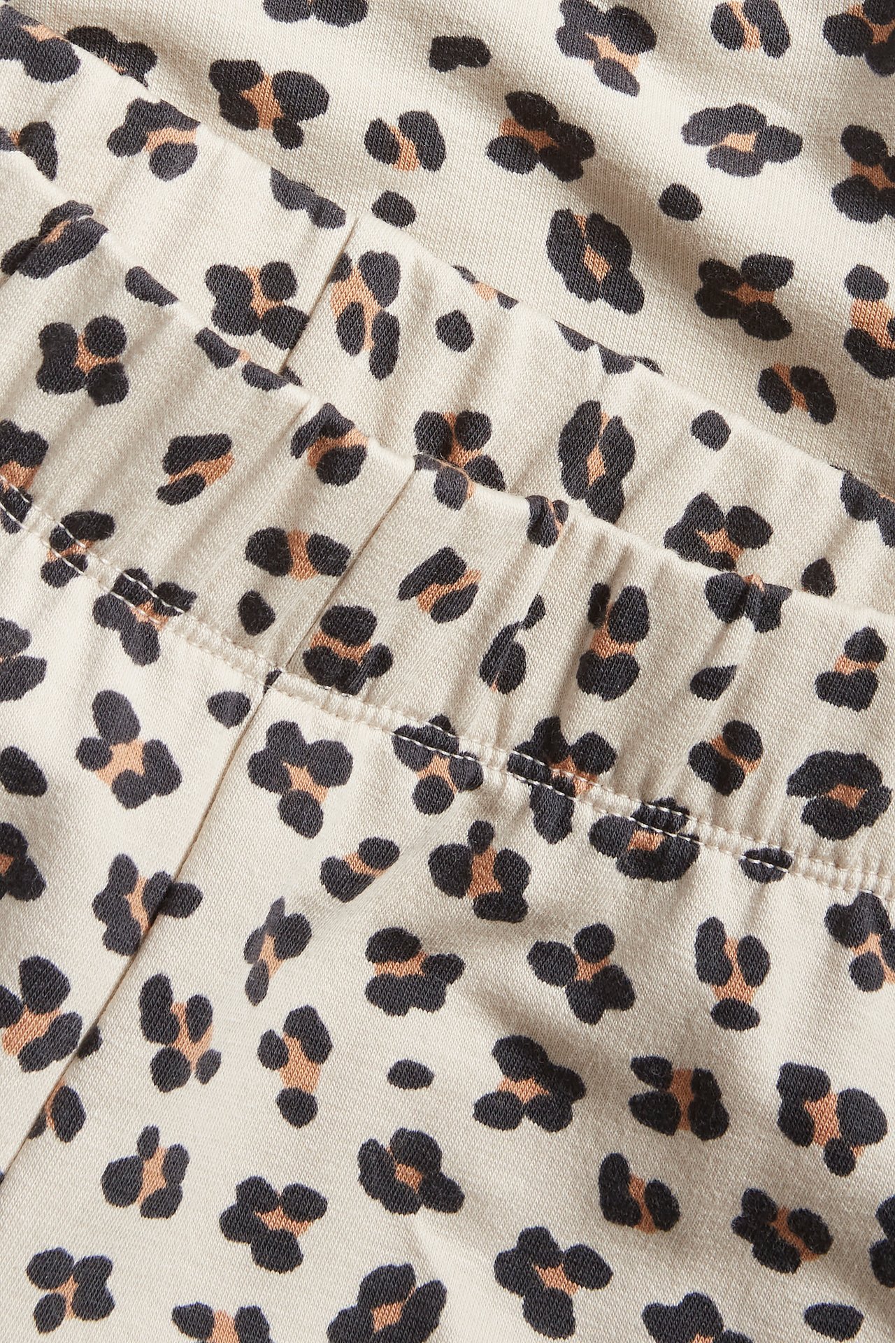 Lämpimät alaspäin levenevät leggingsit - Beige - 1