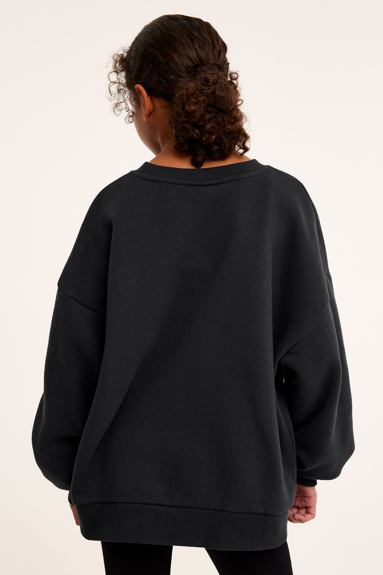 Sweatshirt - Svart - 4