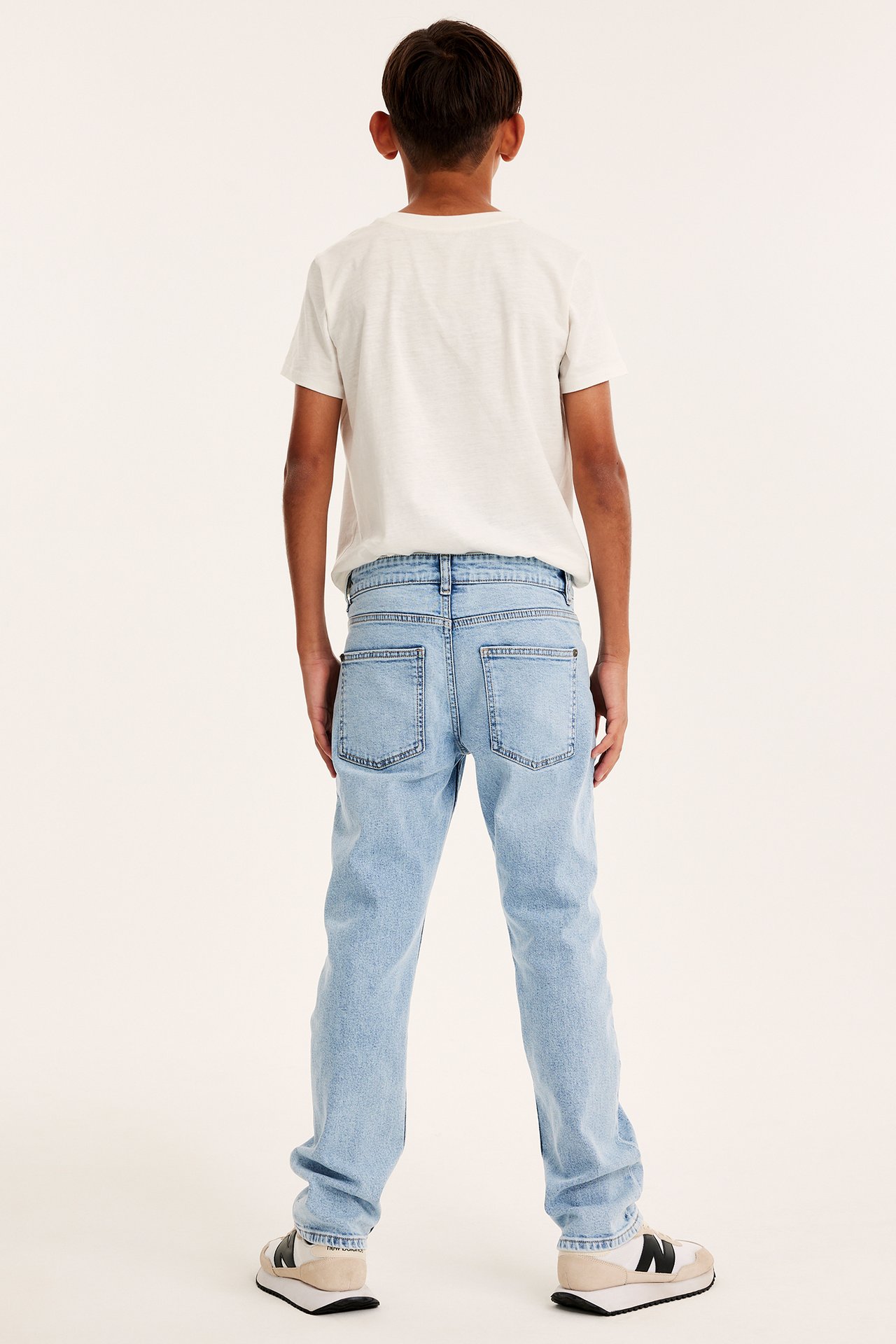 Straight jeans mid waist - Vaalea denim - 8