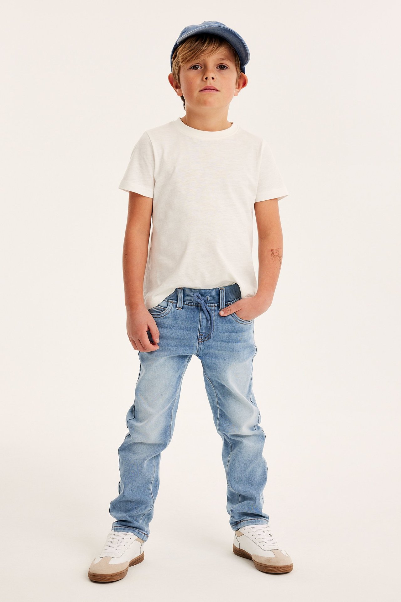 Straight jeans jogger denim - Lys denim - 3