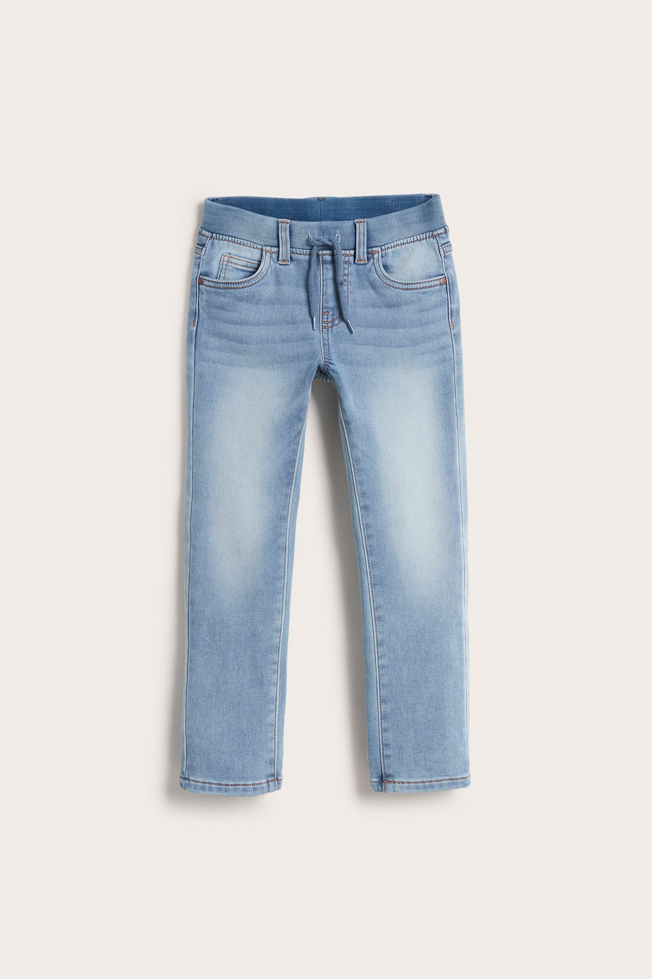 Straight jeans jogger denim - Vaalea denim - 2