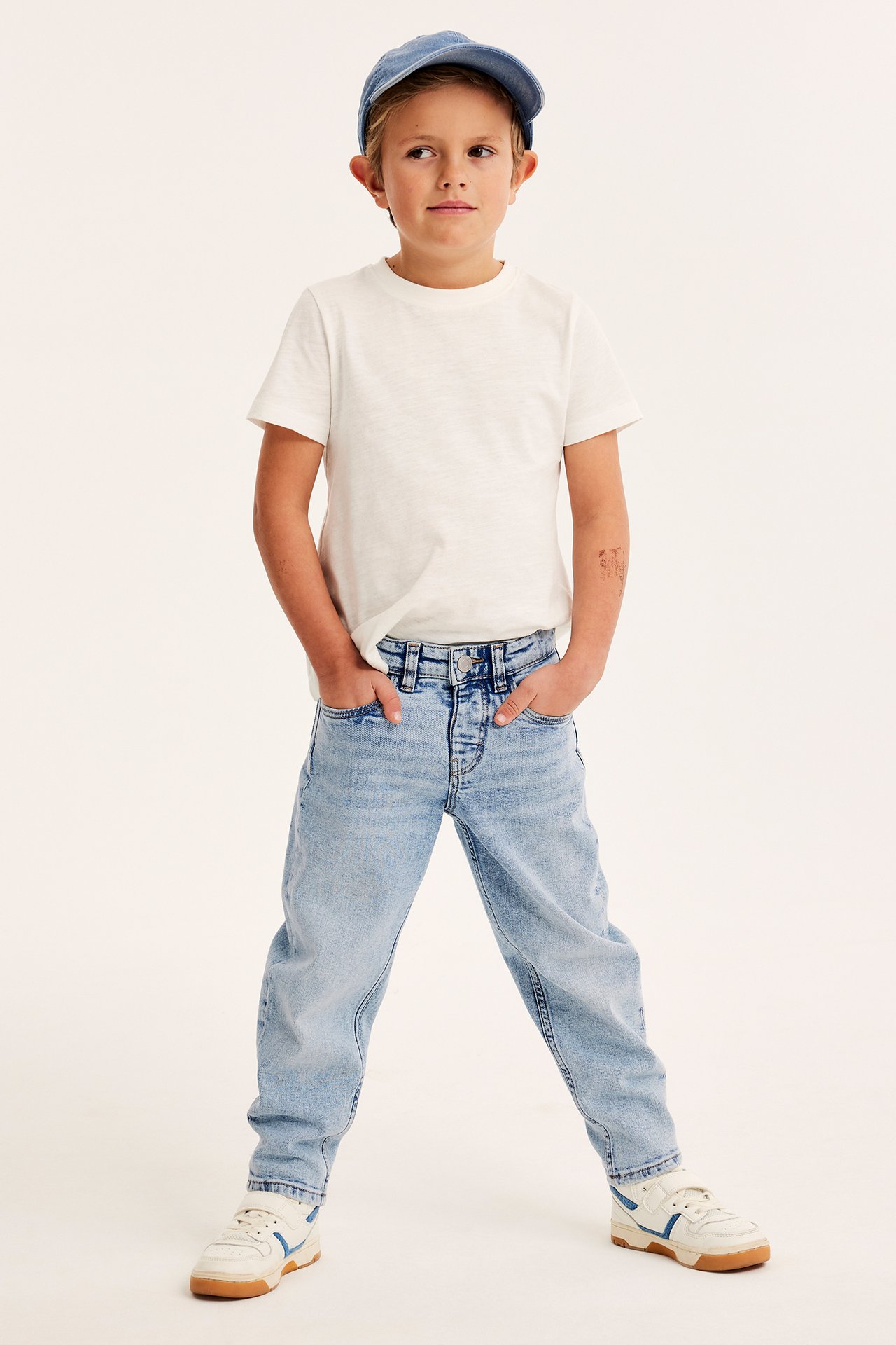 Tapered jeans - Ljus denim - 2