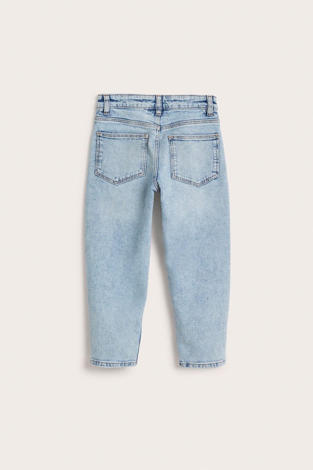 Tapered jeans - Vaalea denim - 6