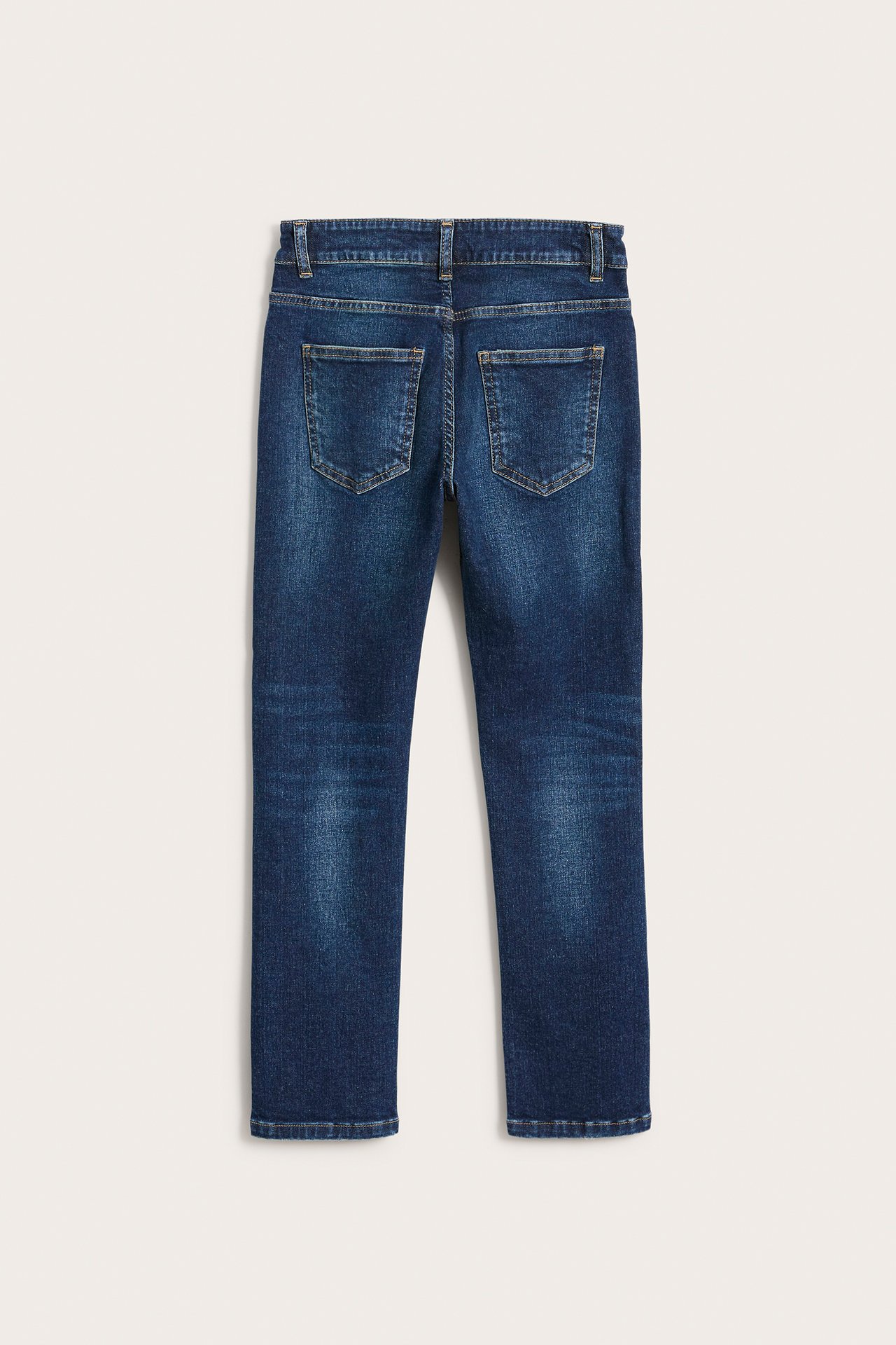 Slim jeans mid waist - Mörkblå - 6