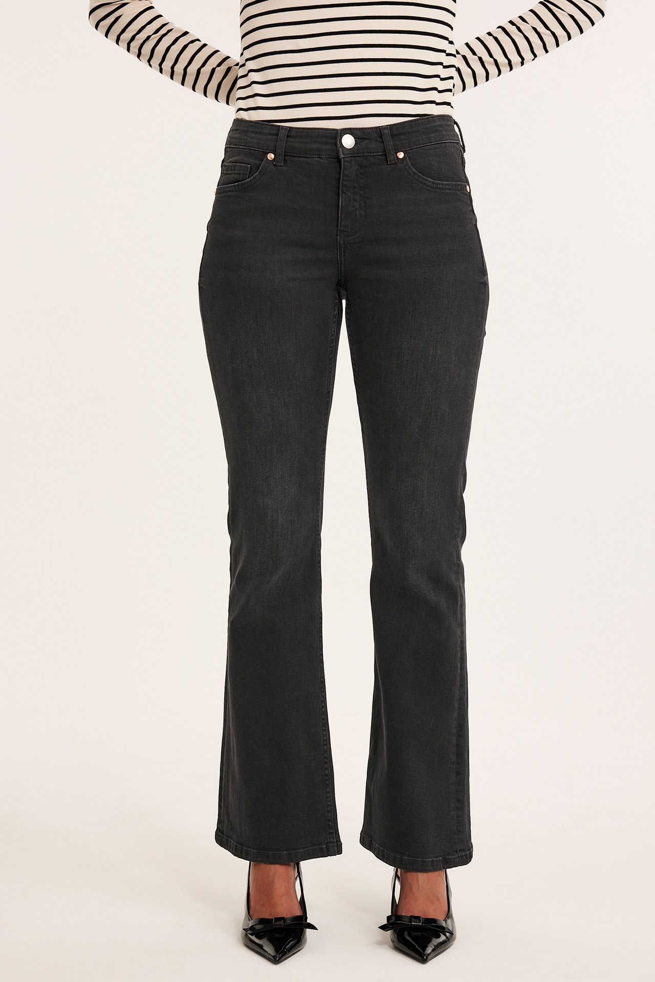 Bootcut jeans low waist