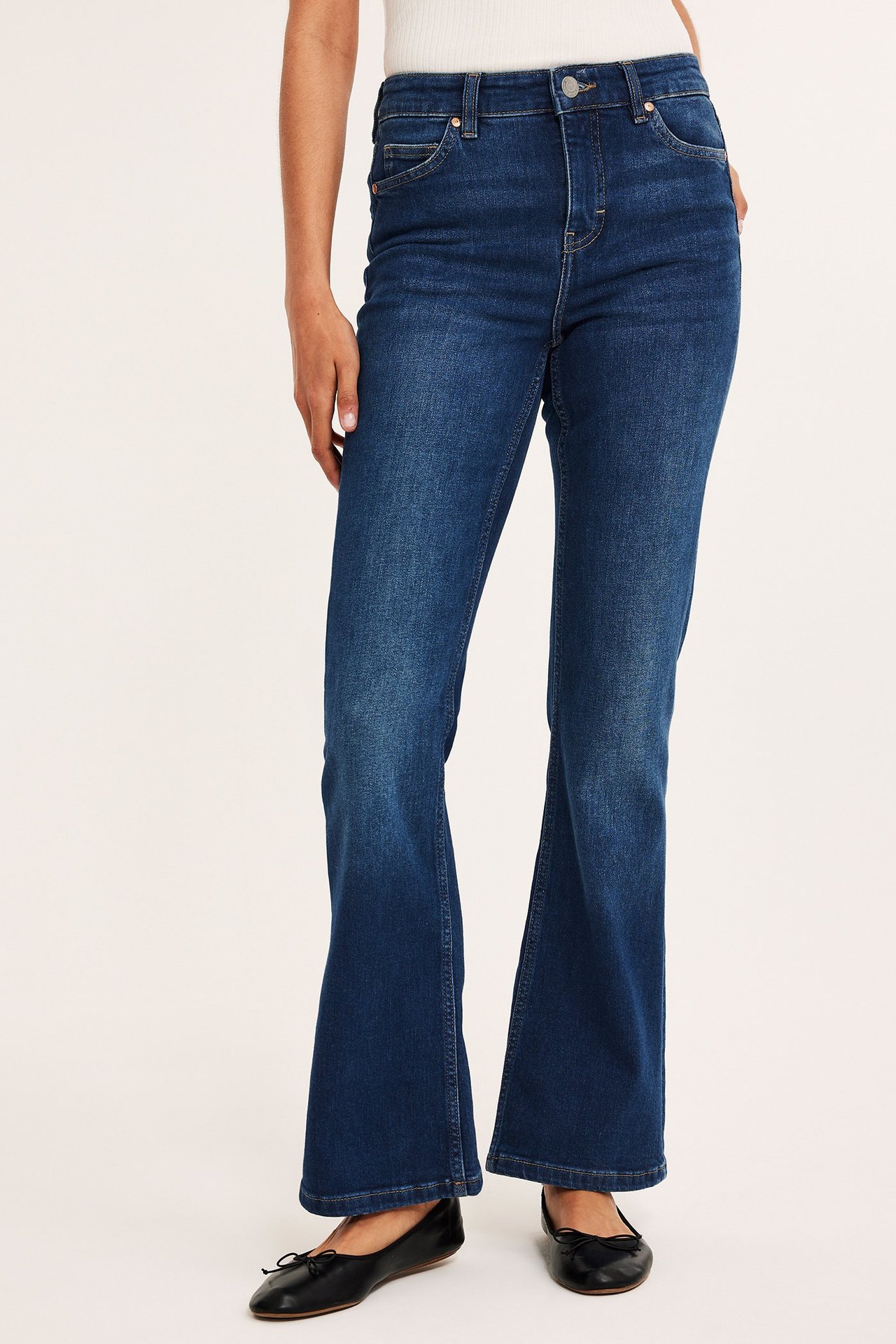 Flare jeans regular waist