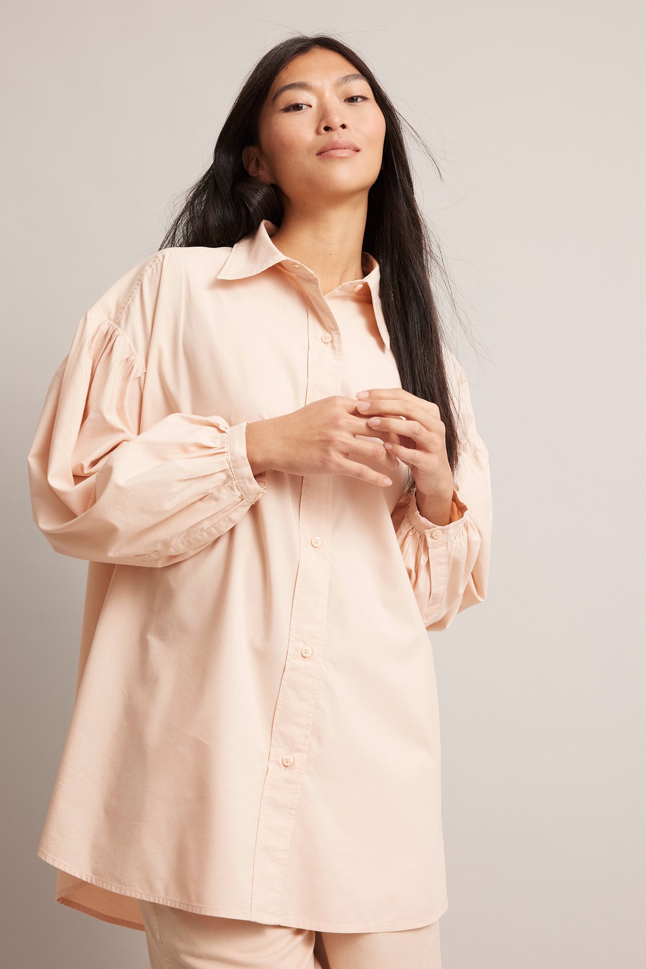 Oversize-paita - Pinkki - 4