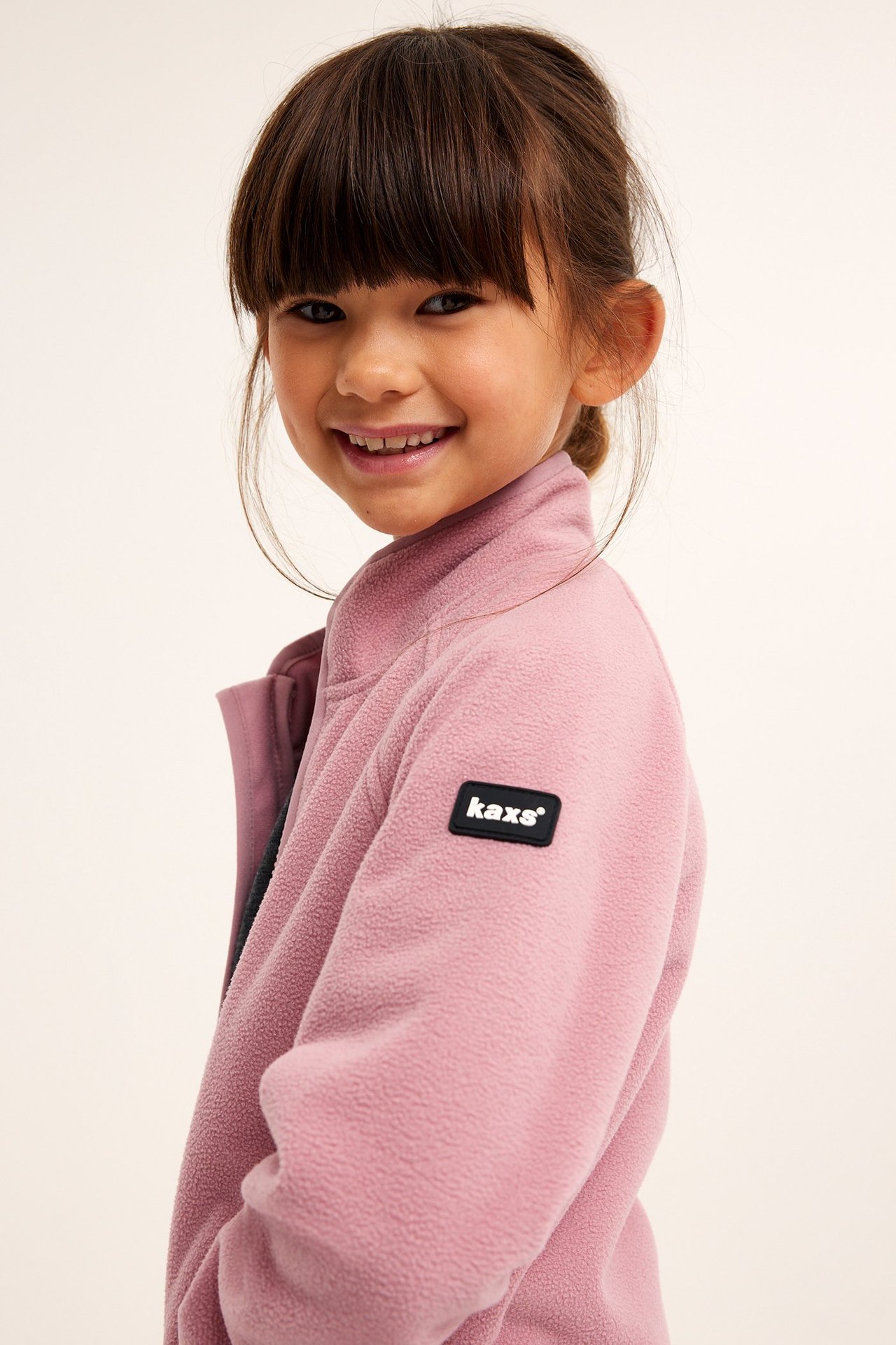 Kaxs-fleecetuulitakki zip-in/zip-off - Pinkki - 4