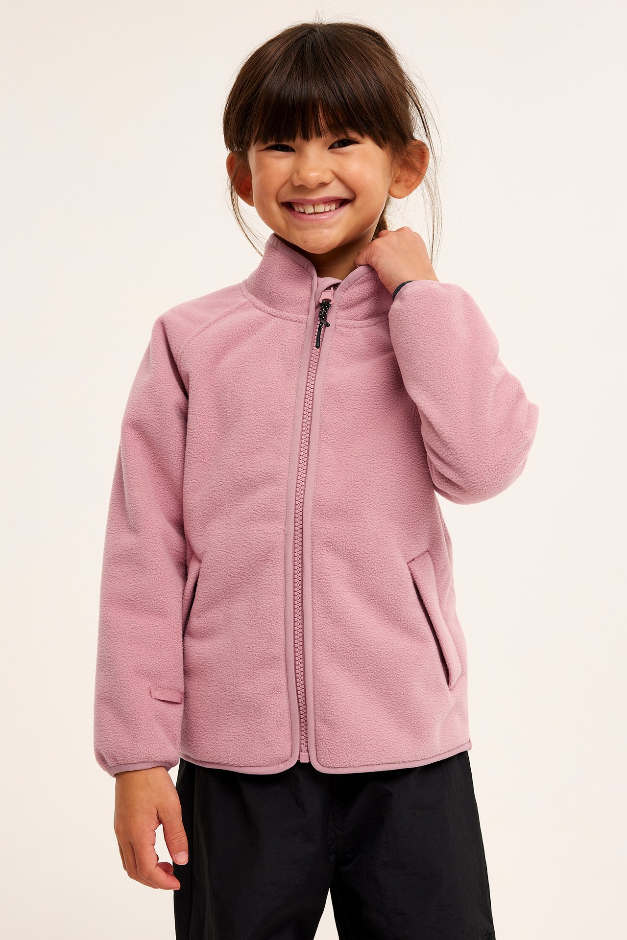 Vindfleece zip-in/zip-off Kaxs - Rosa - 5