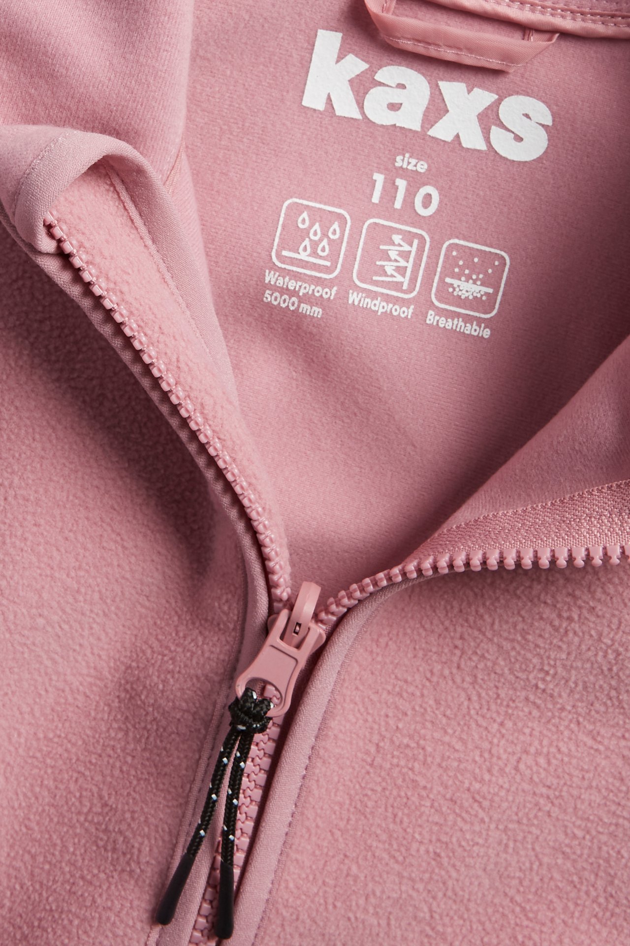 Vindfleece zip-in / zip-off Kaxs - Rosa - 7