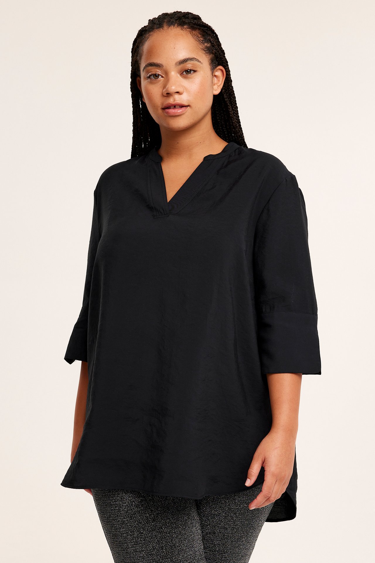 Blus - Svart - 173cm / Storlek: XL - 1