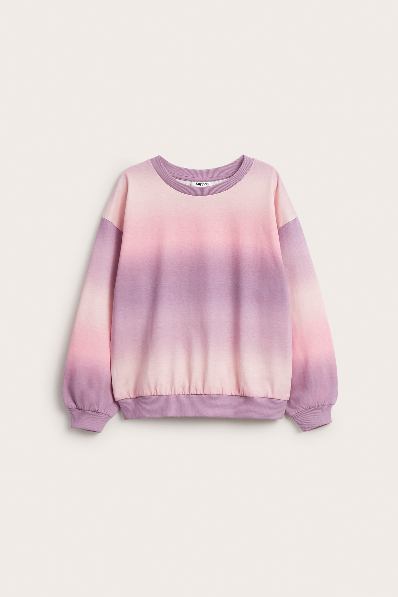 Bluza we wzory - Fioletowy - 6