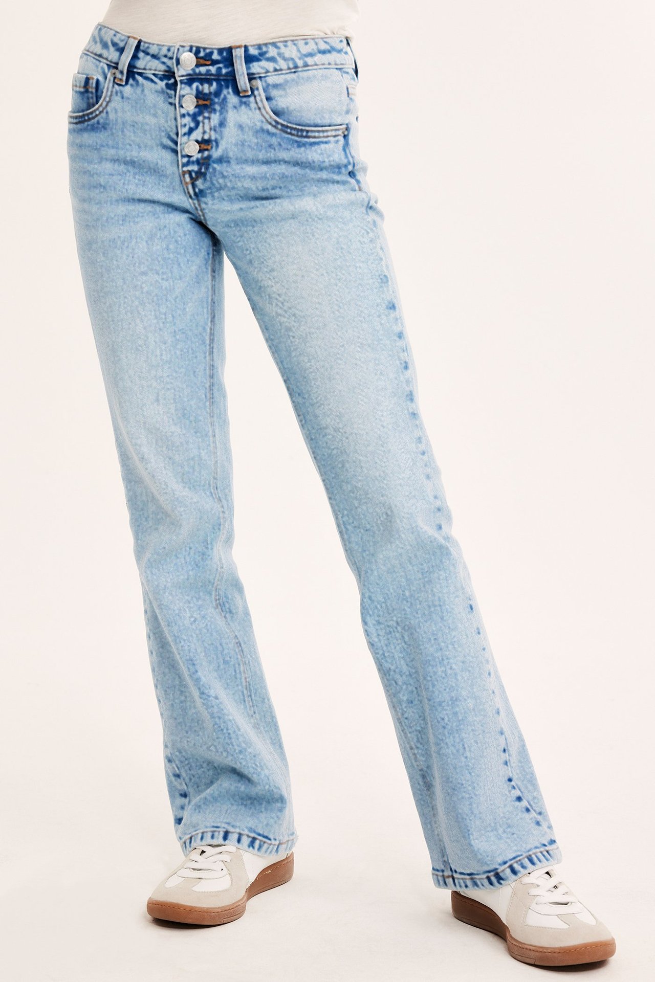 Bootcut jeans mid waist