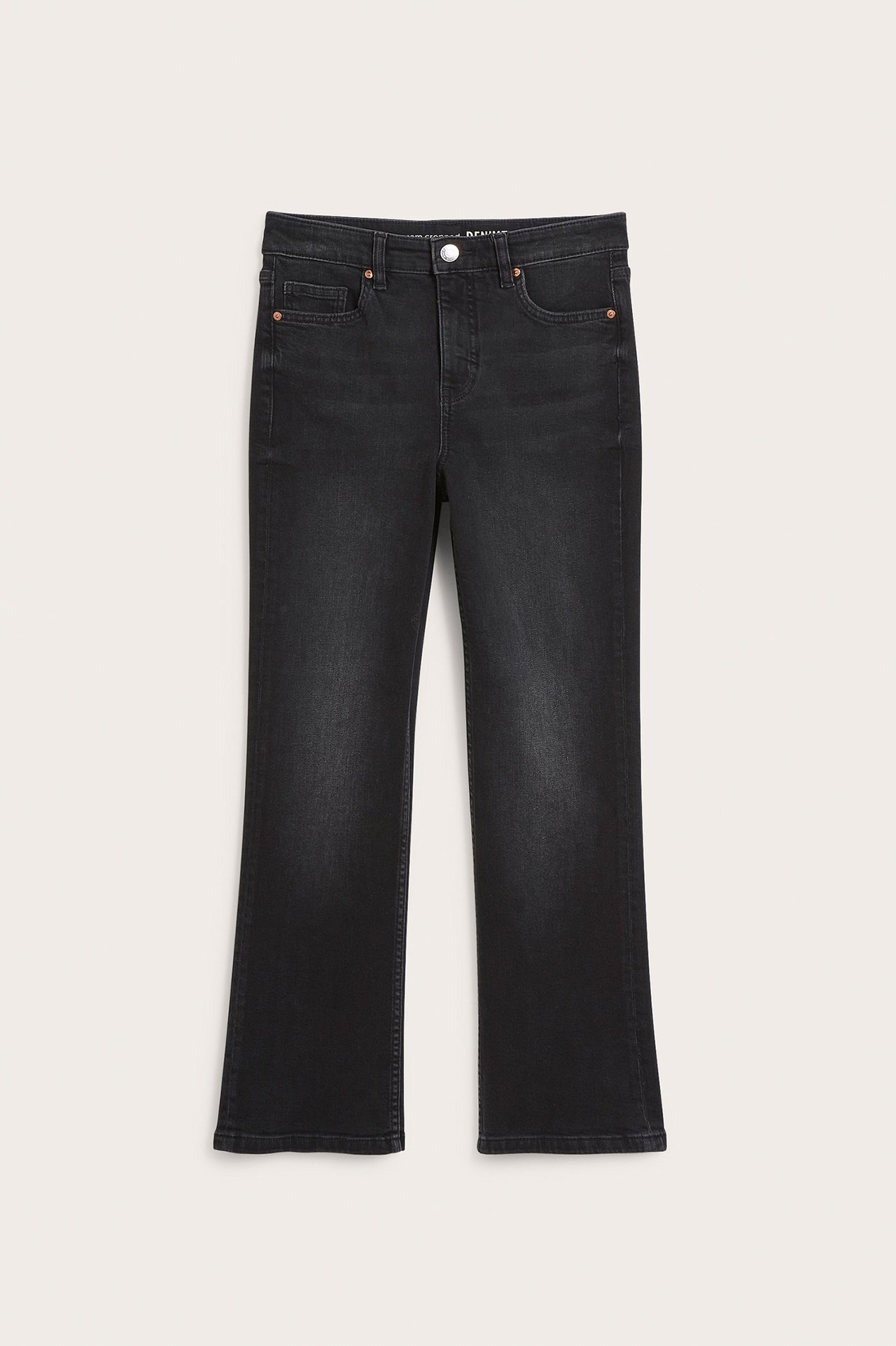 Cropped flare jeans regular waist