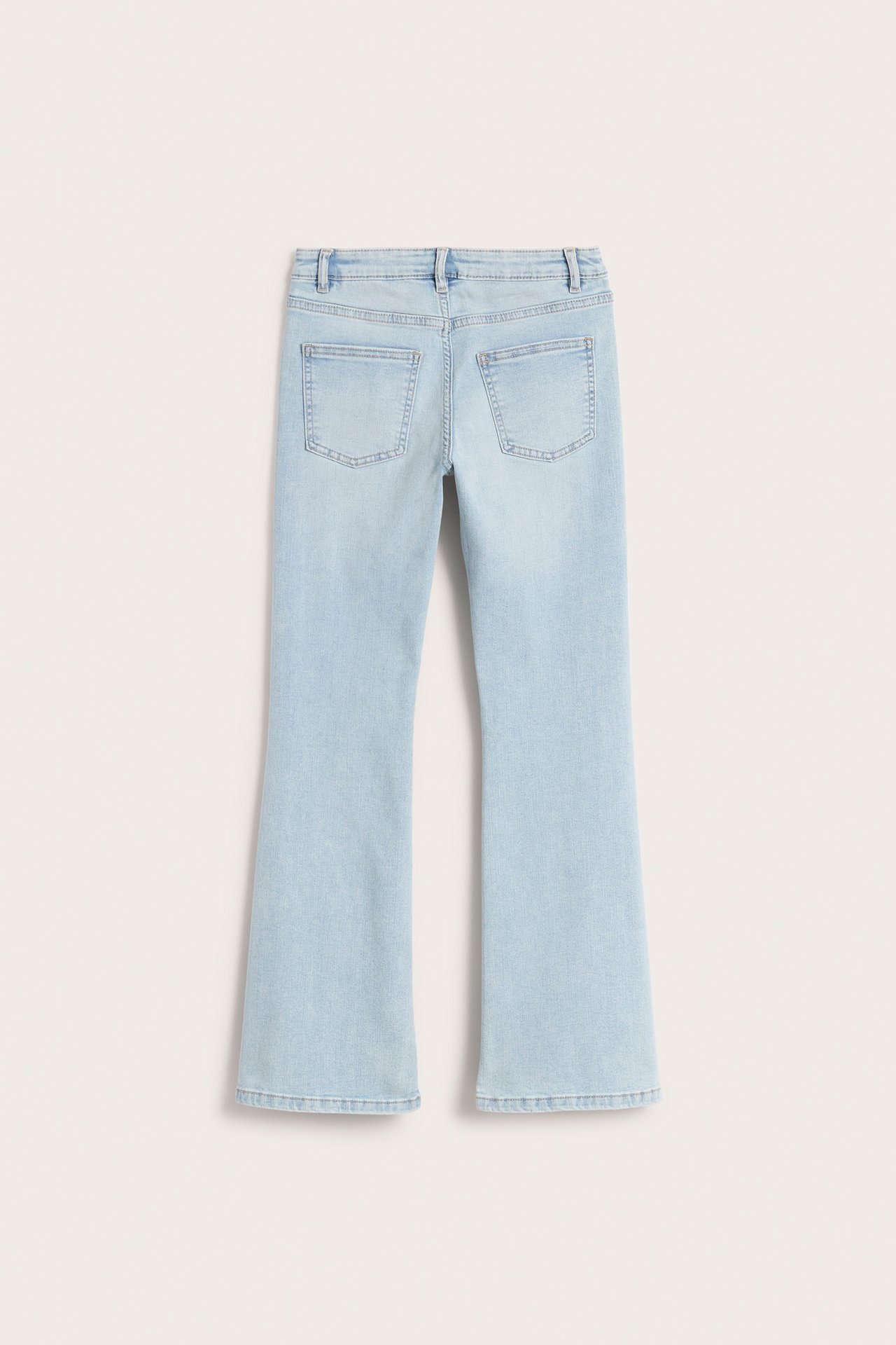 Bootcut jeans mid waist - Lys denim - 8