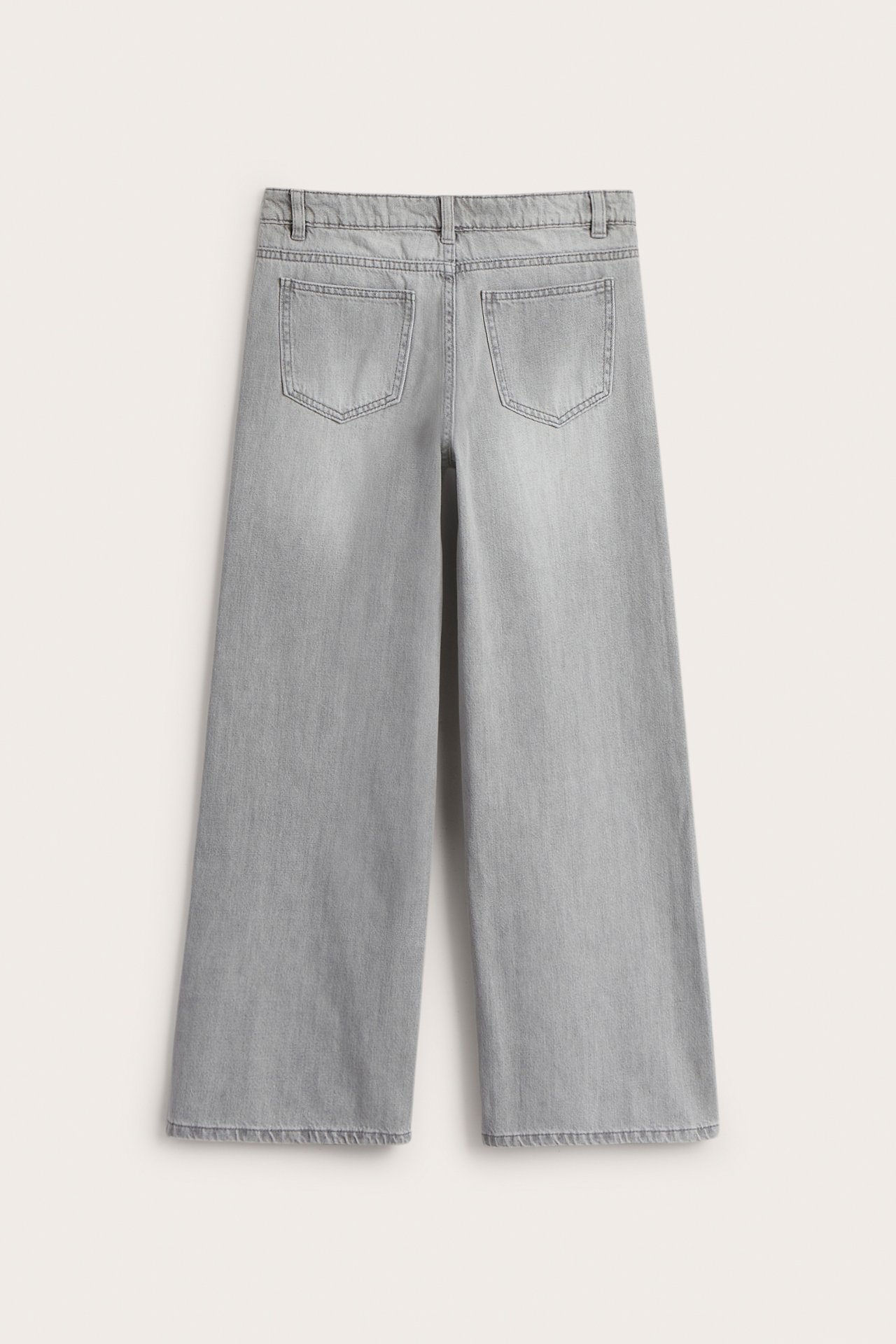 Loose jeans low waist - Silvergrå - 7