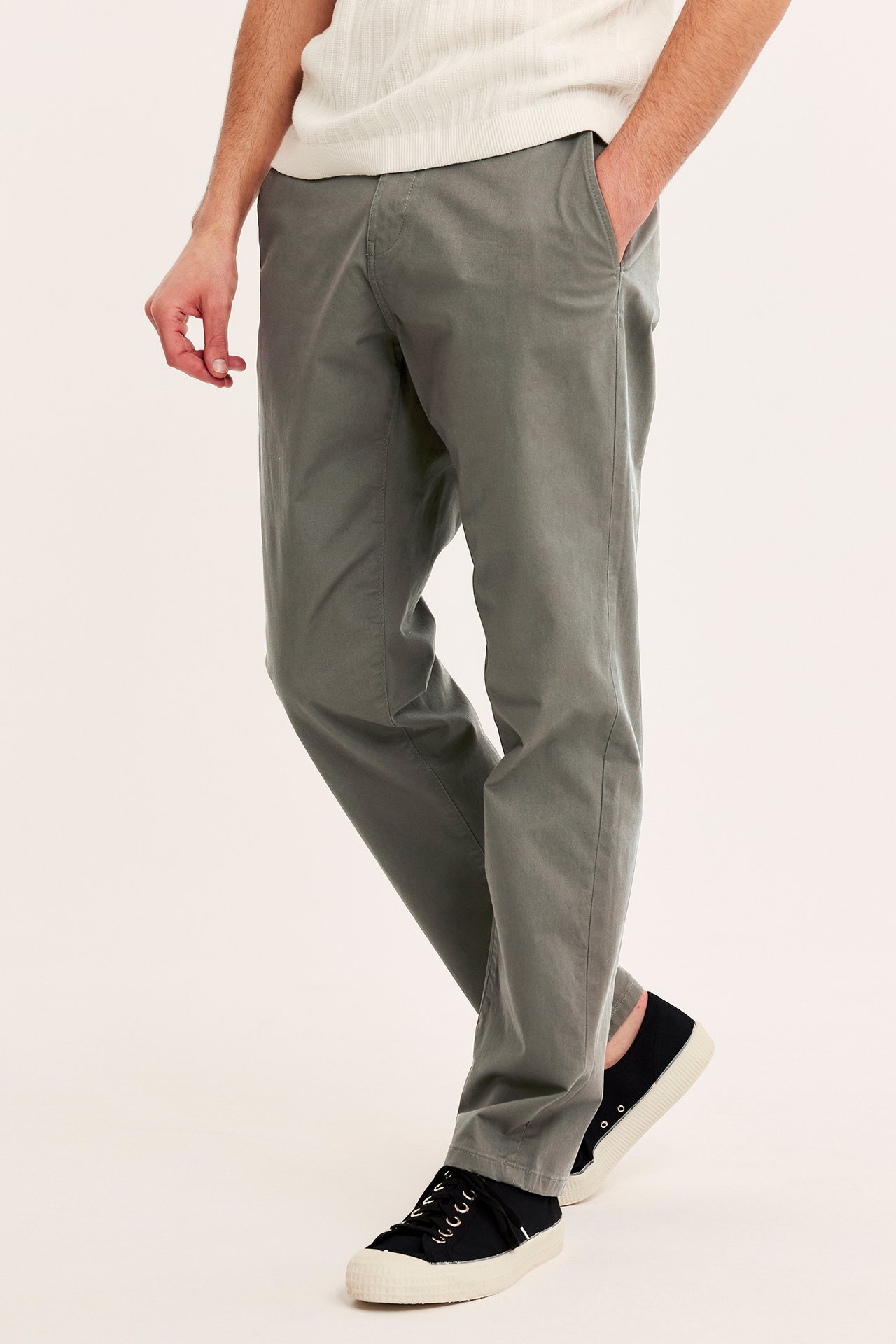 Chinos regular fit - Vihreä - 189cm / Storlek: 33/32 - 3