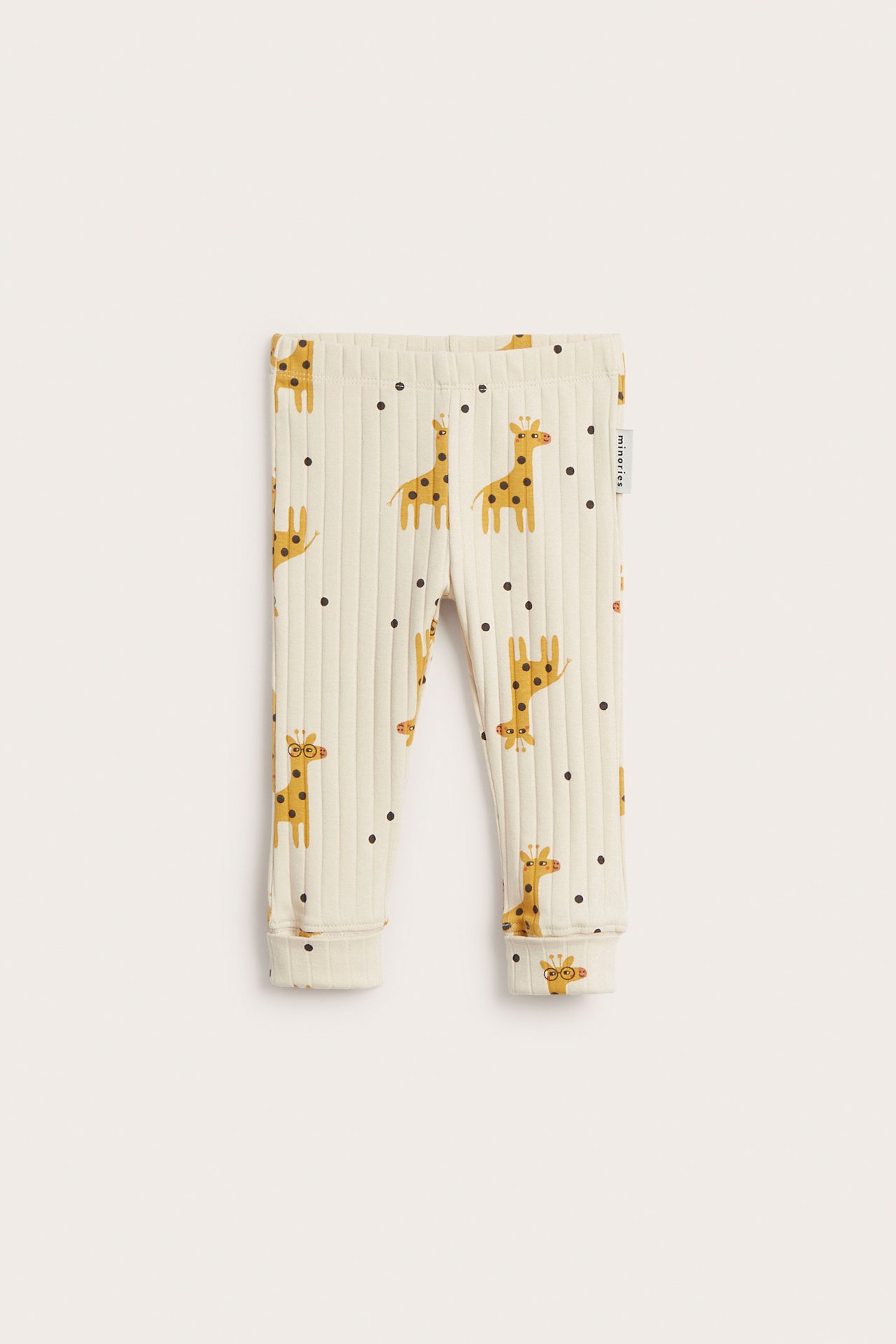 Mönstrade babyleggings