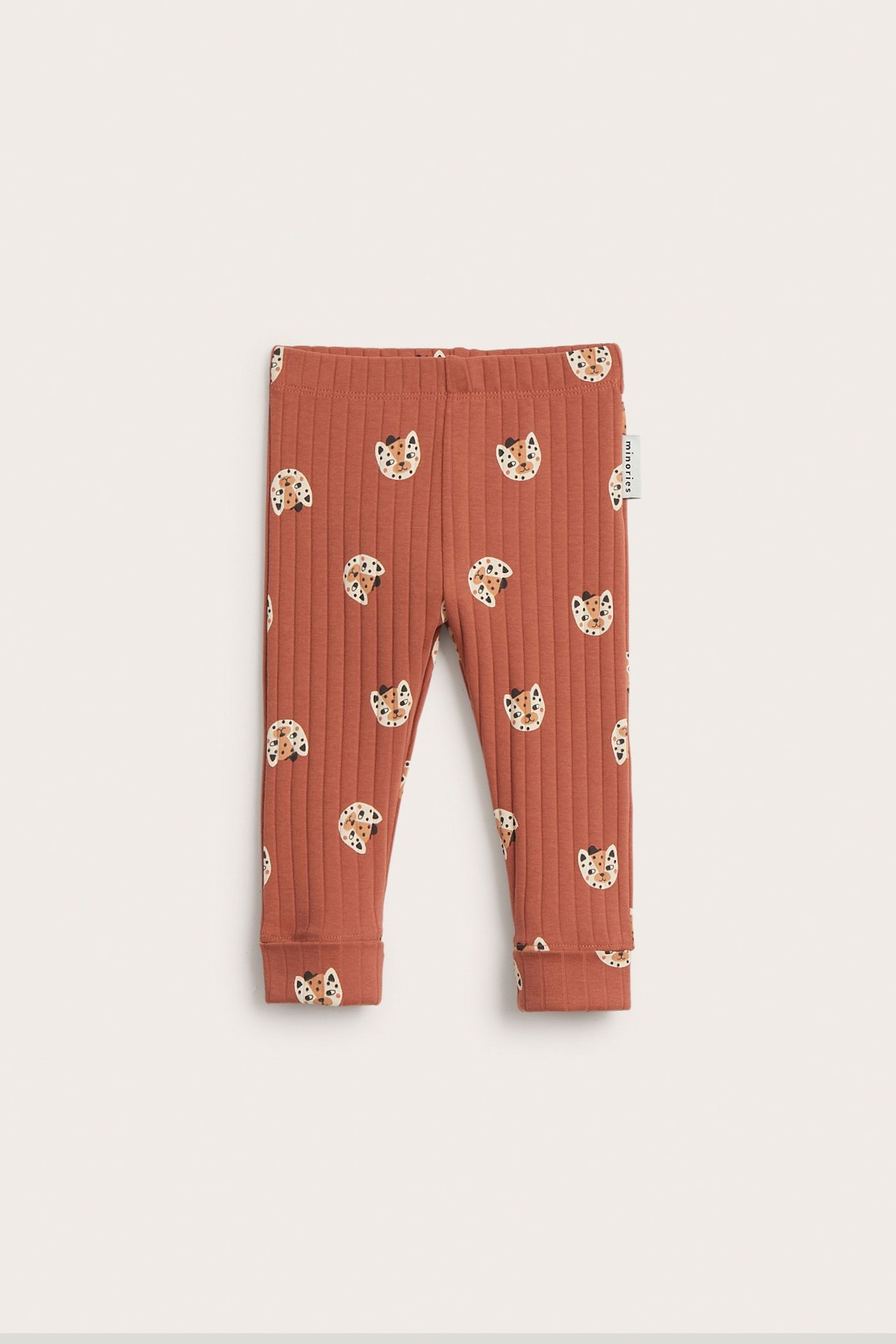 Mönstrade babyleggings