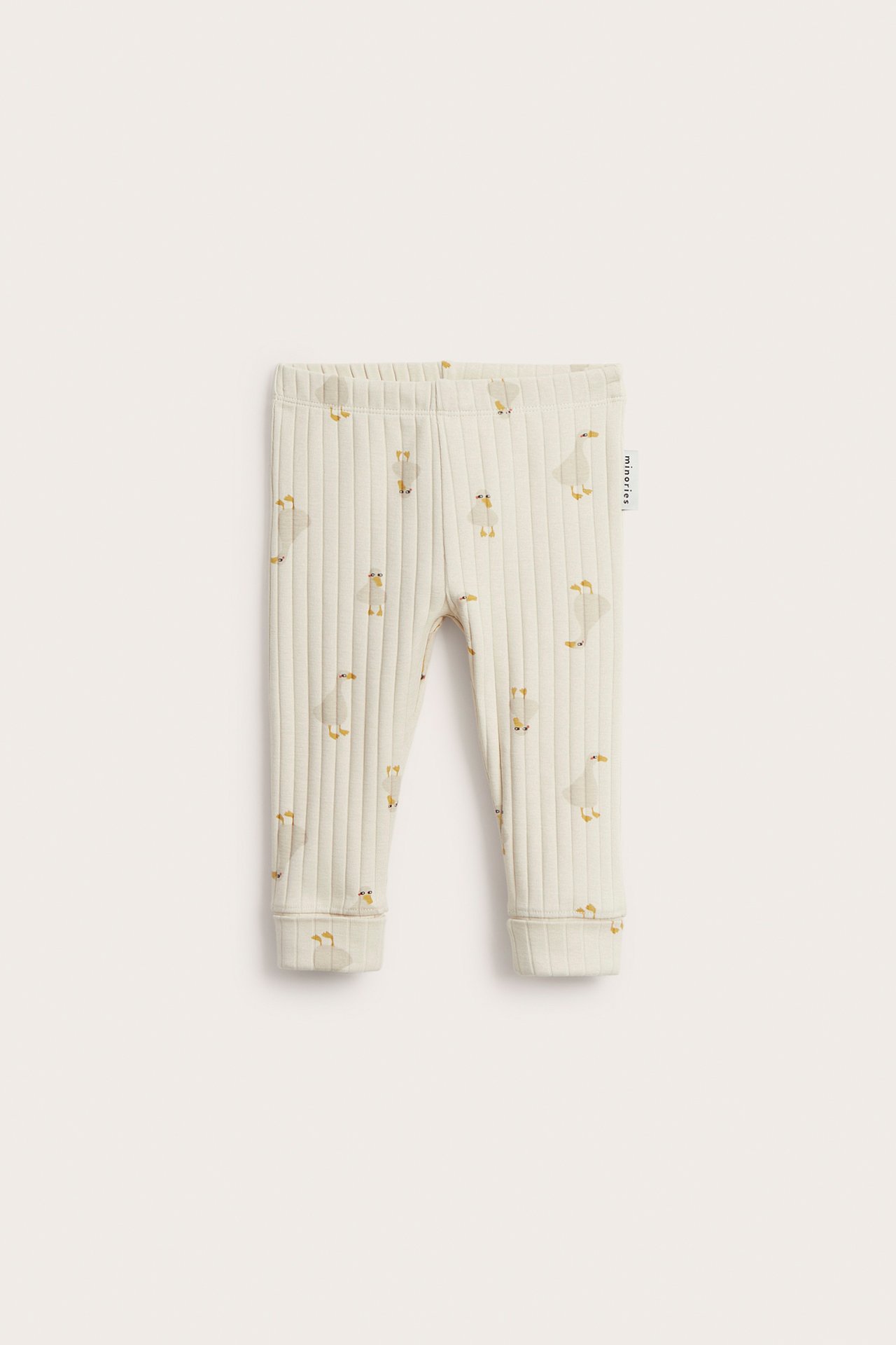 Mönstrade babyleggings