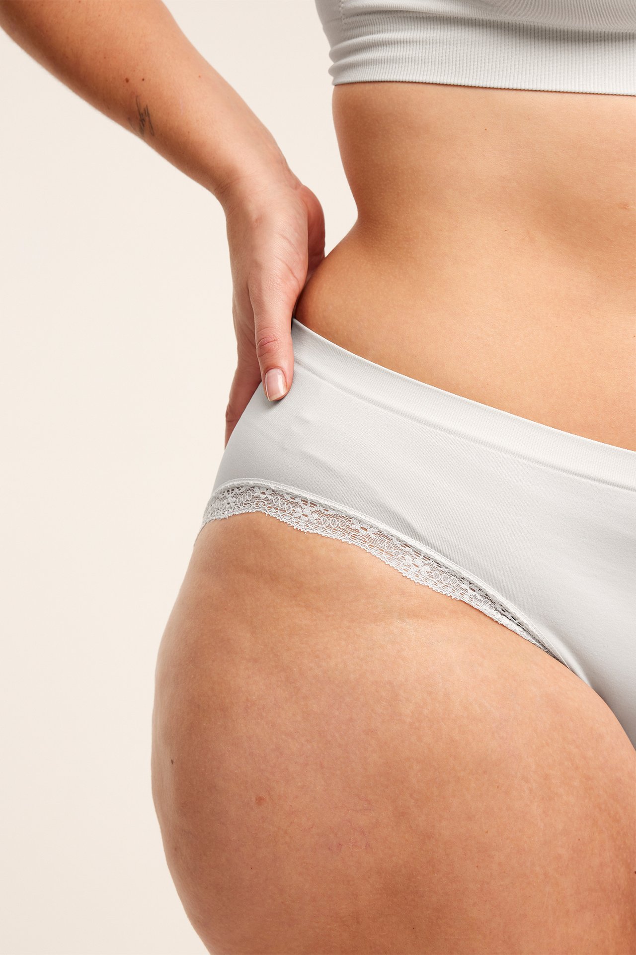 Brieftrosa seamless - Offwhite - 3