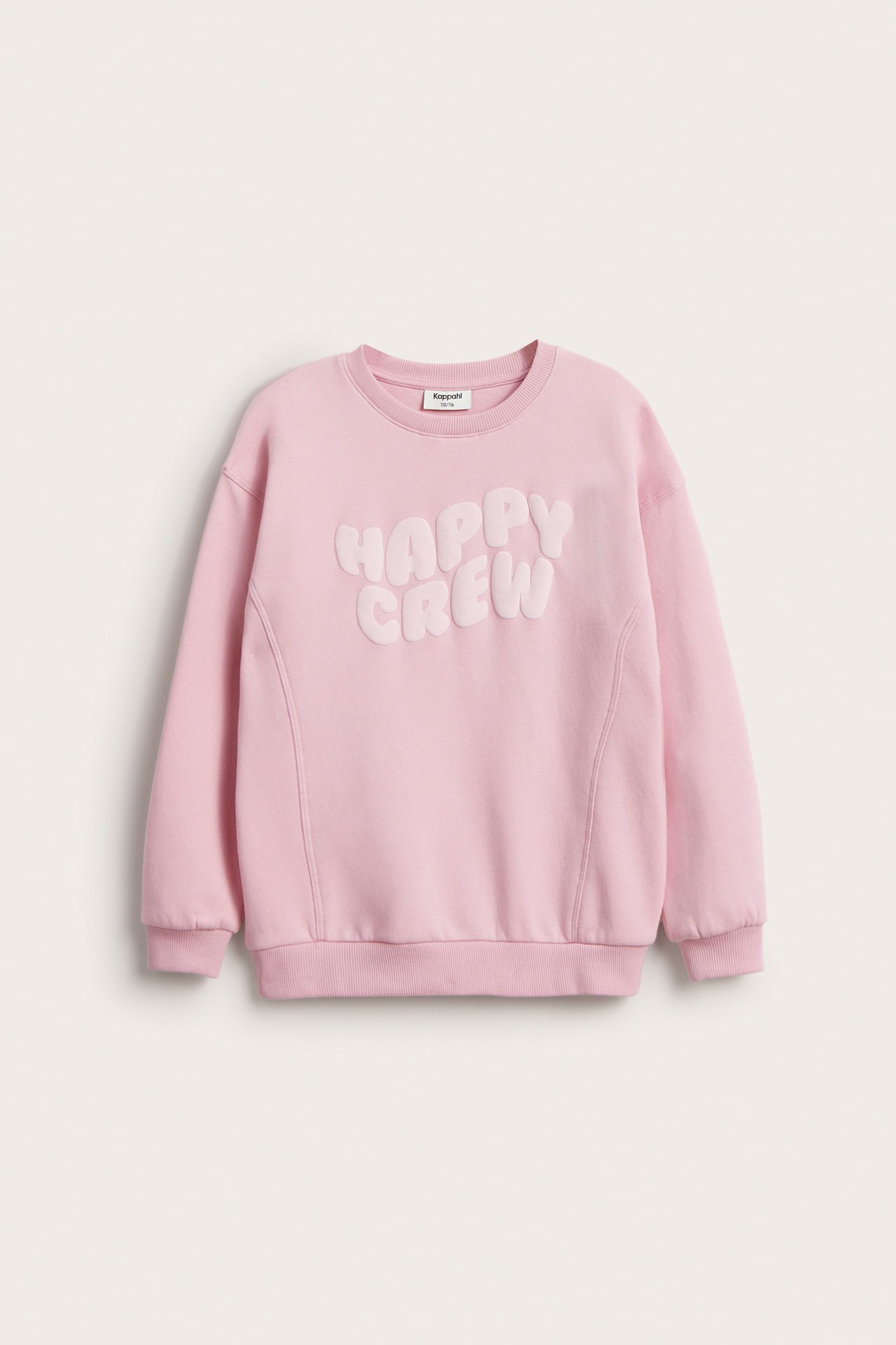 Sweatshirt med trykk - Rosa - 2