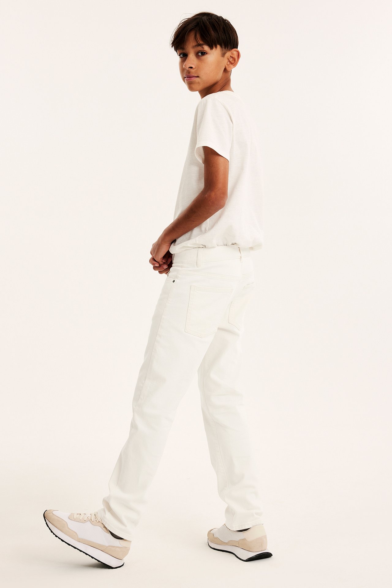 Straight jeans mid waist - Offwhite - 5