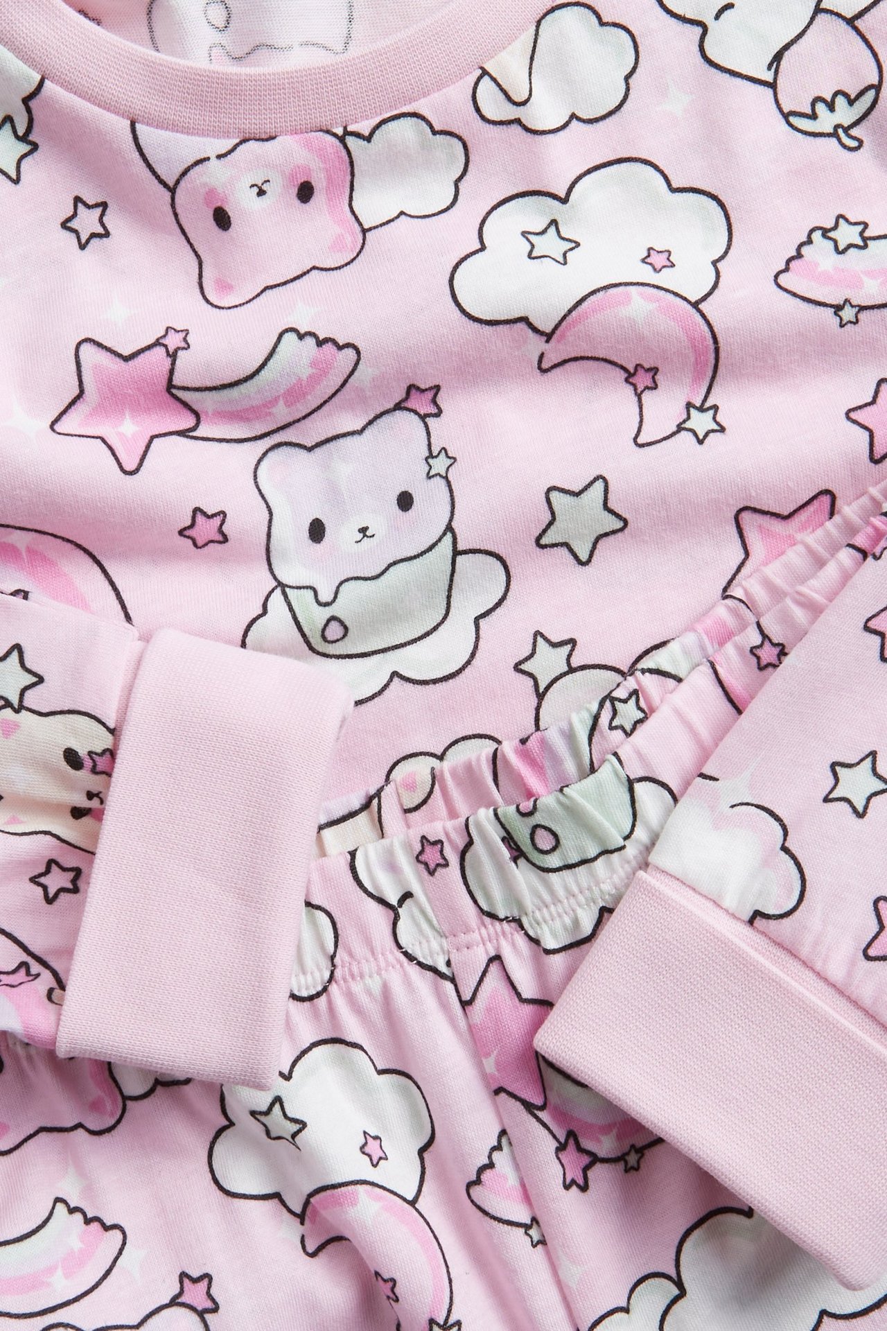 Kuviollinen pyjama - Pinkki - 3