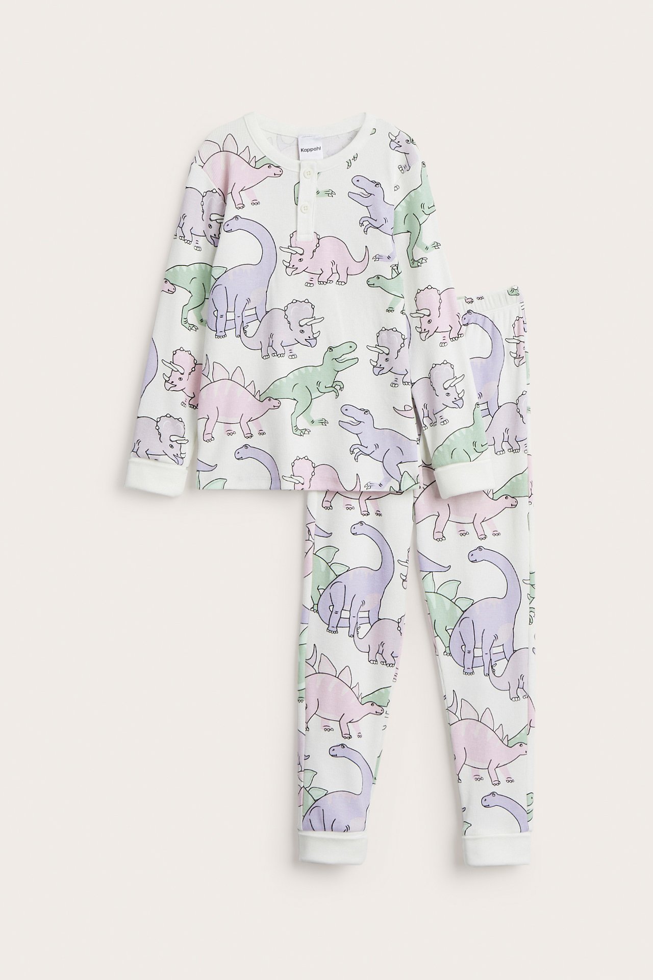 Kuviollinen pitkähihainen pyjama