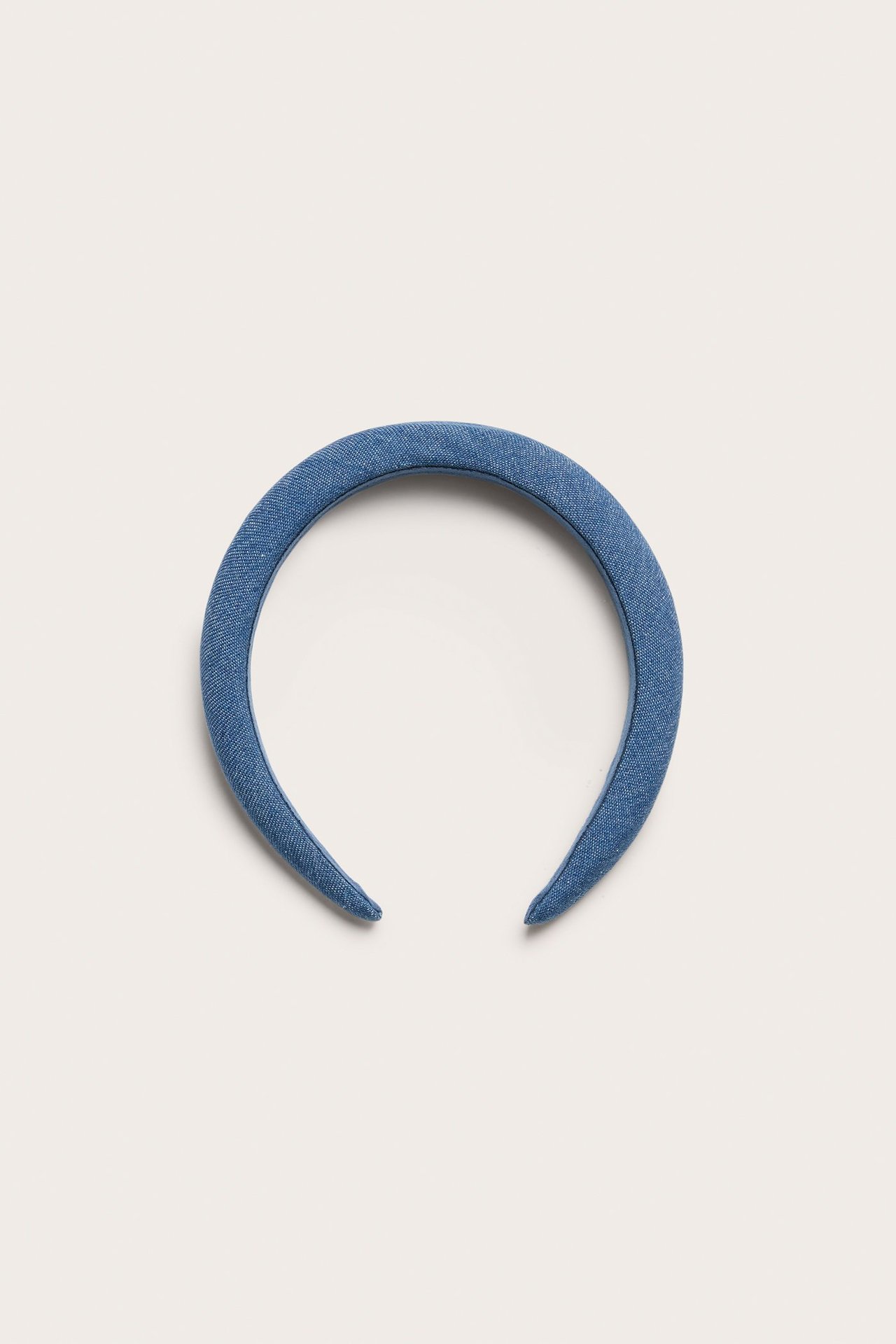 Diadem i denim - Mørkeblå - 1