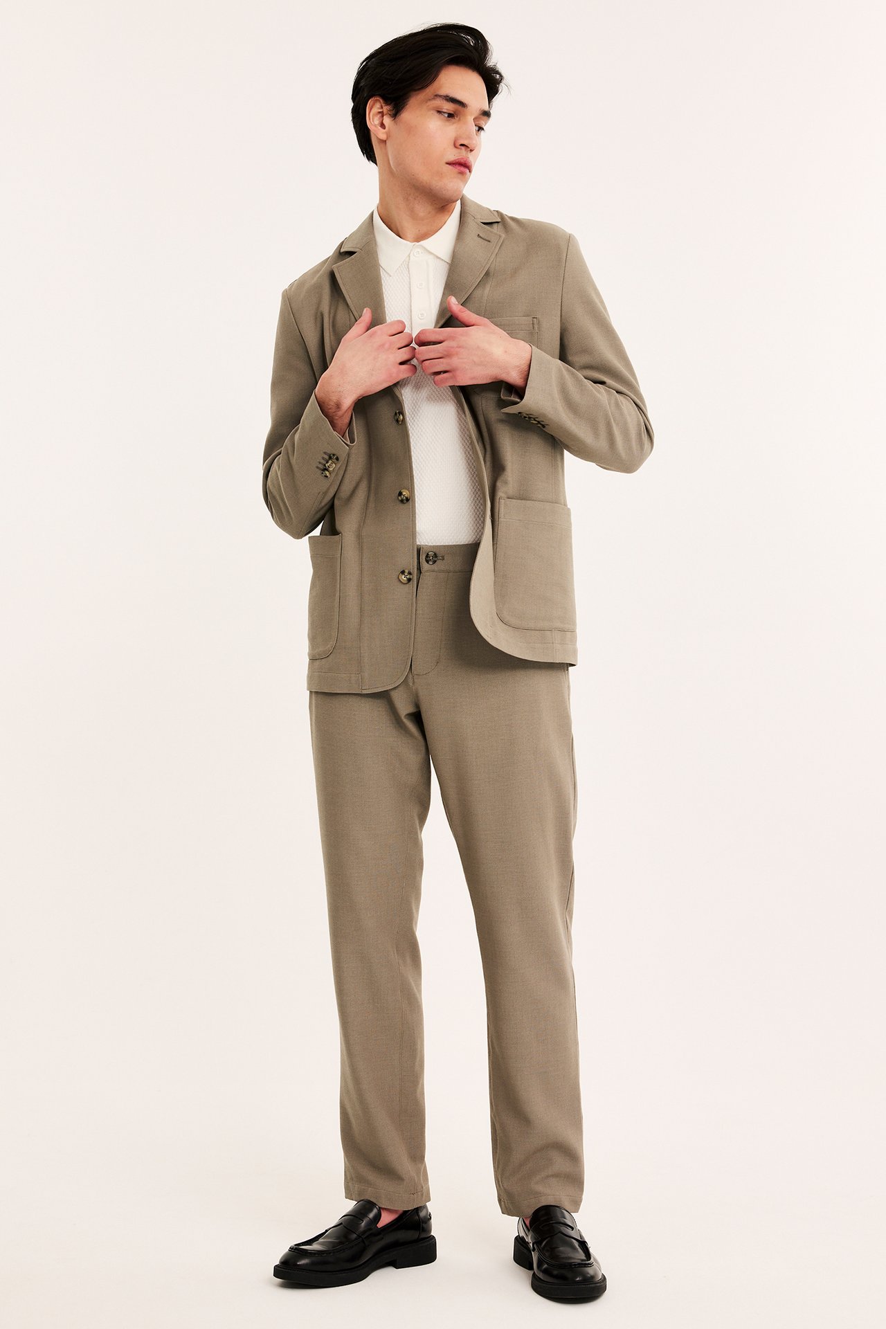 Blazer - Brun - 189cm / Storlek: M - 1