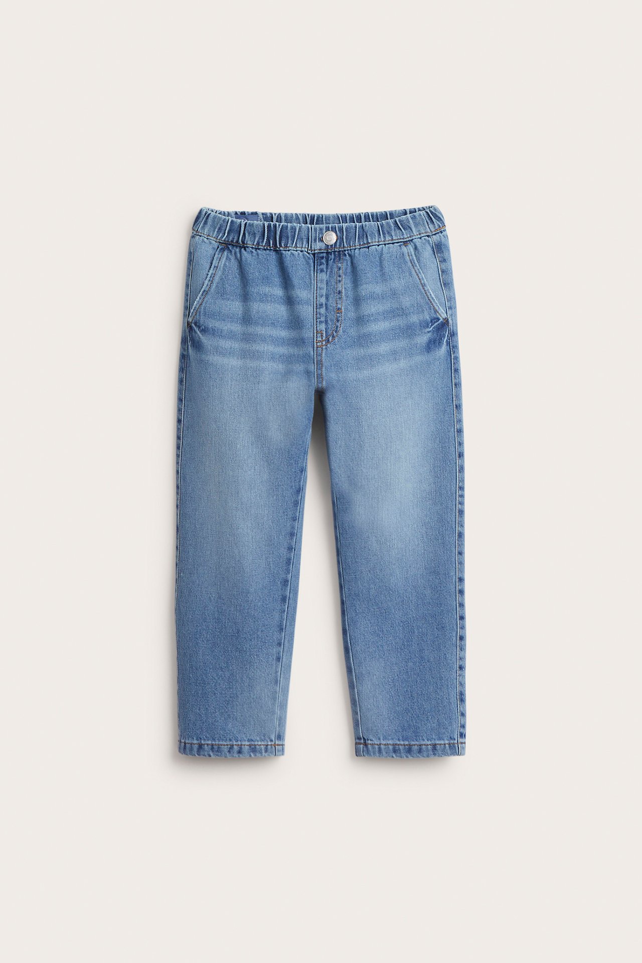 Jeans med lommer - Lys denim - 1