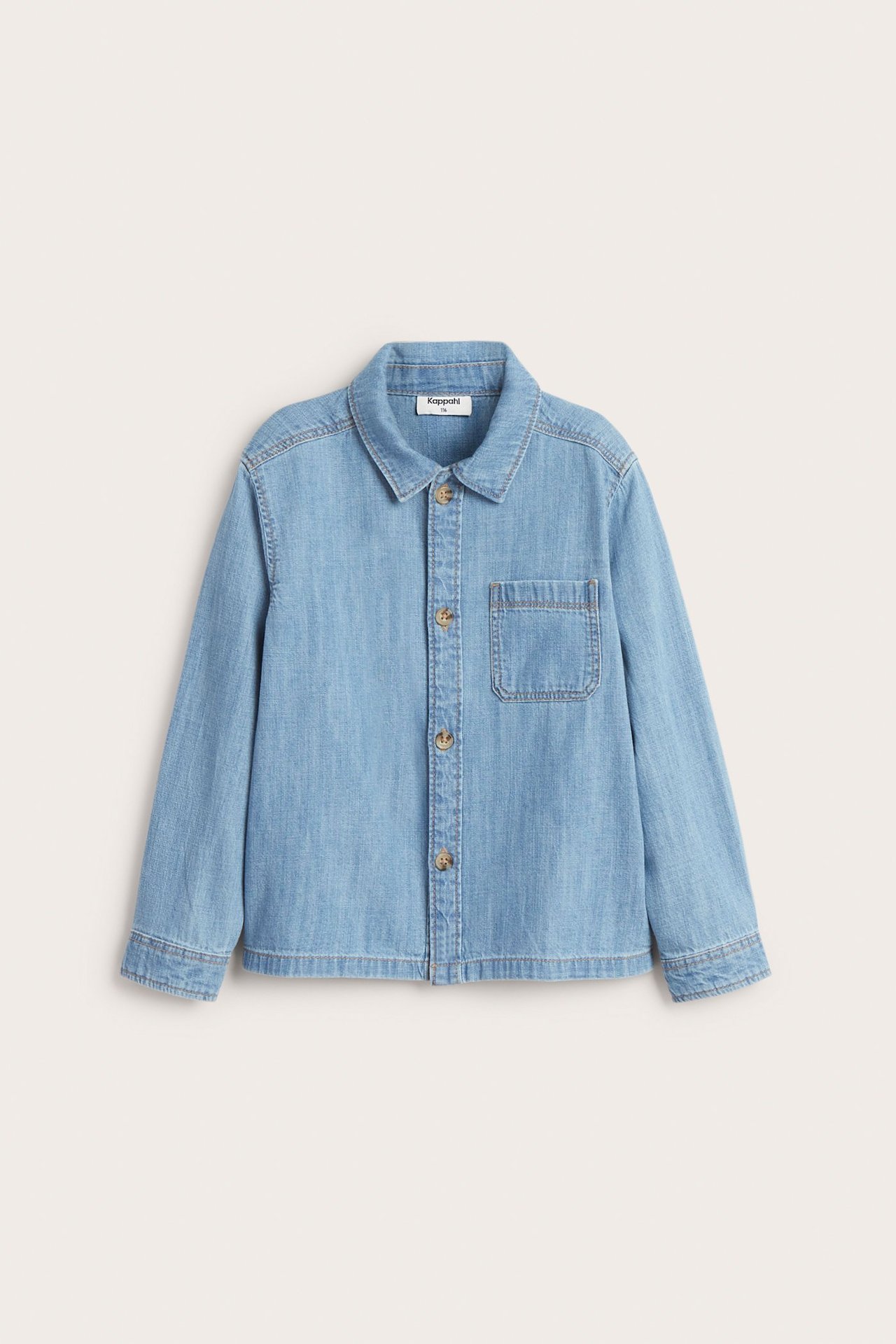 Overshirt i denim