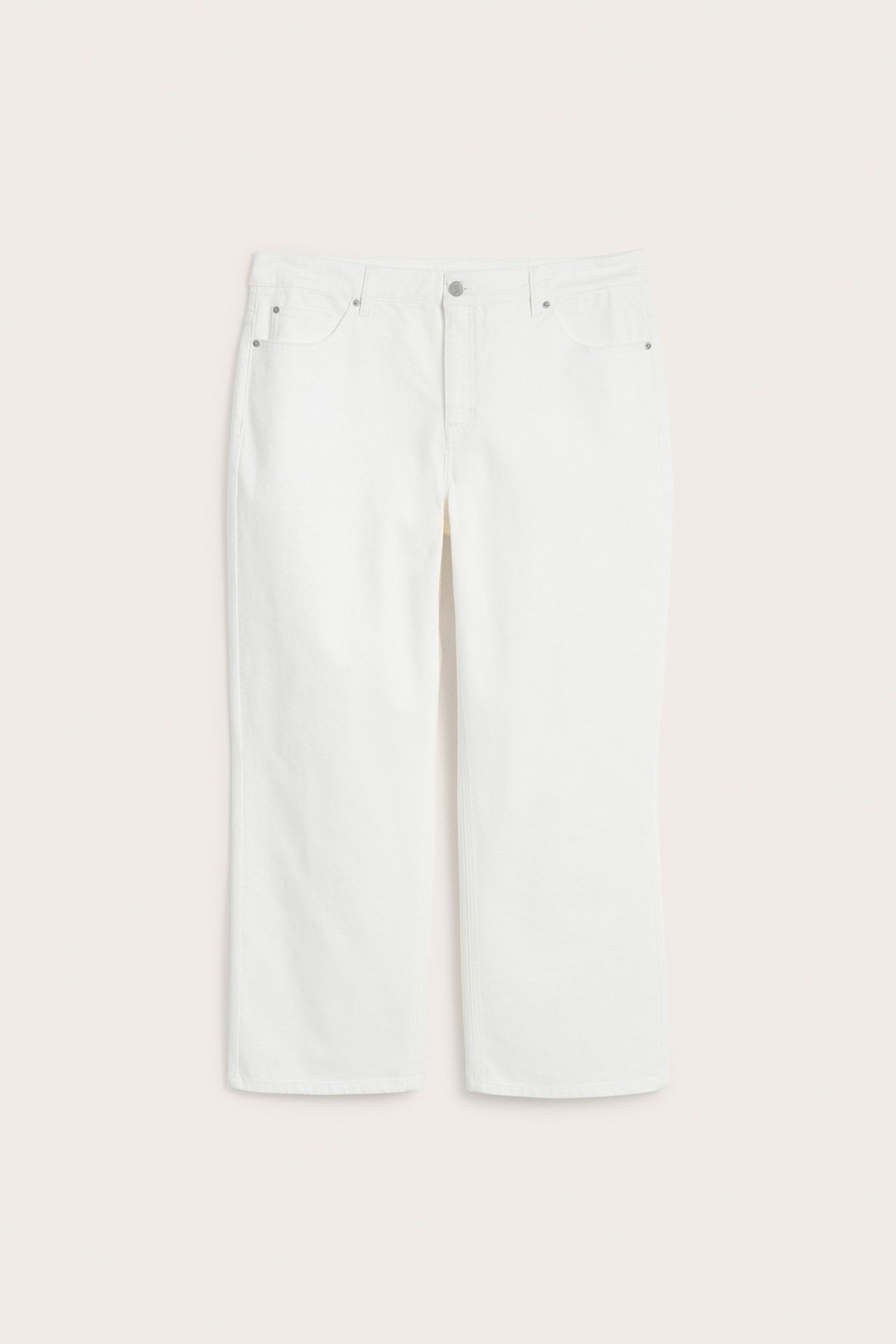 Straight jeans high waist - Offwhite - 2