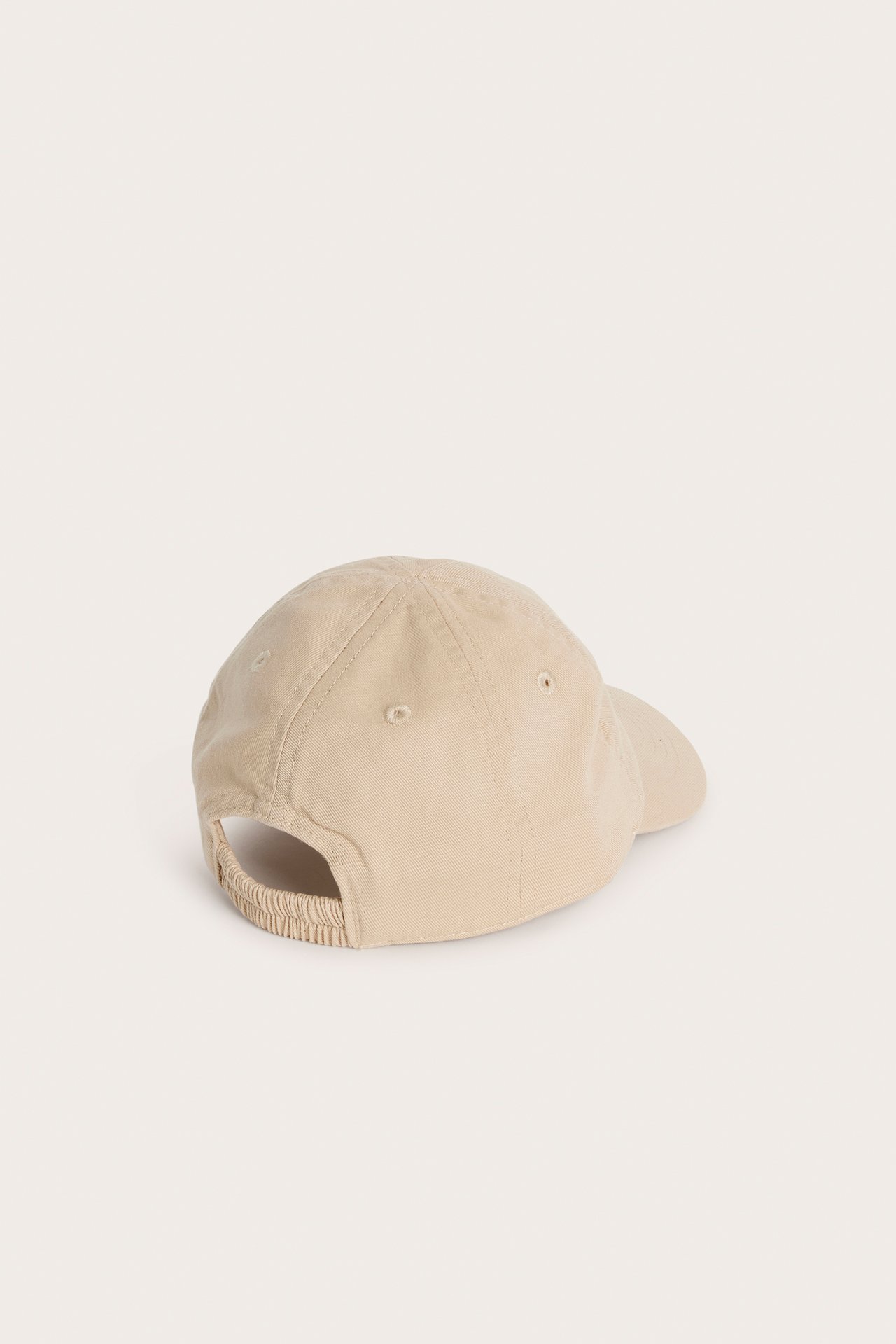 Keps med brodyr - Beige - 2