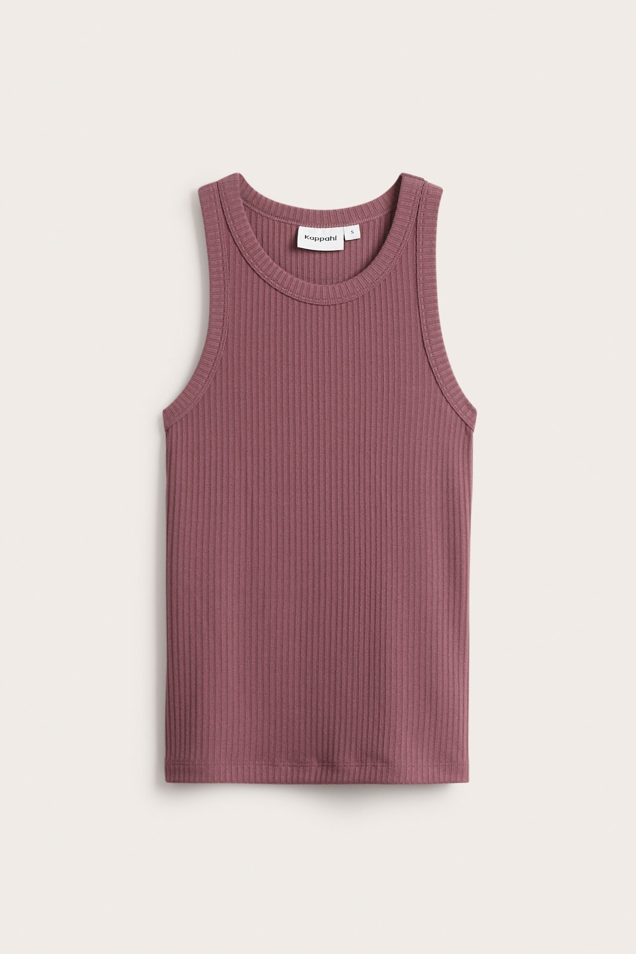 Ribbestrikket singlet