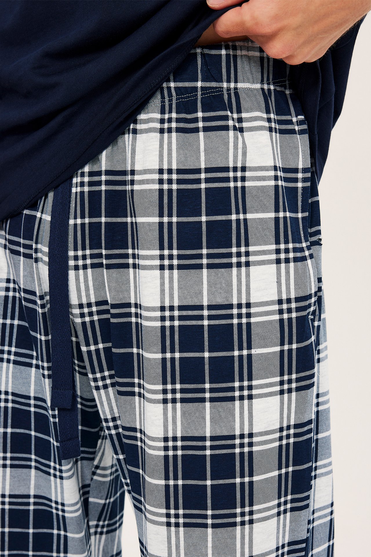 Rutig pyjamasbyxa